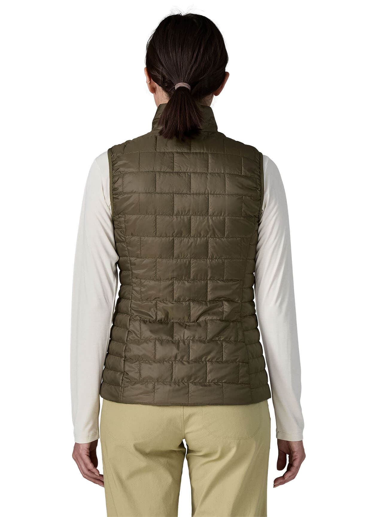 Patagonia Women's Nano Puff Vest F25 - Basin Green LG