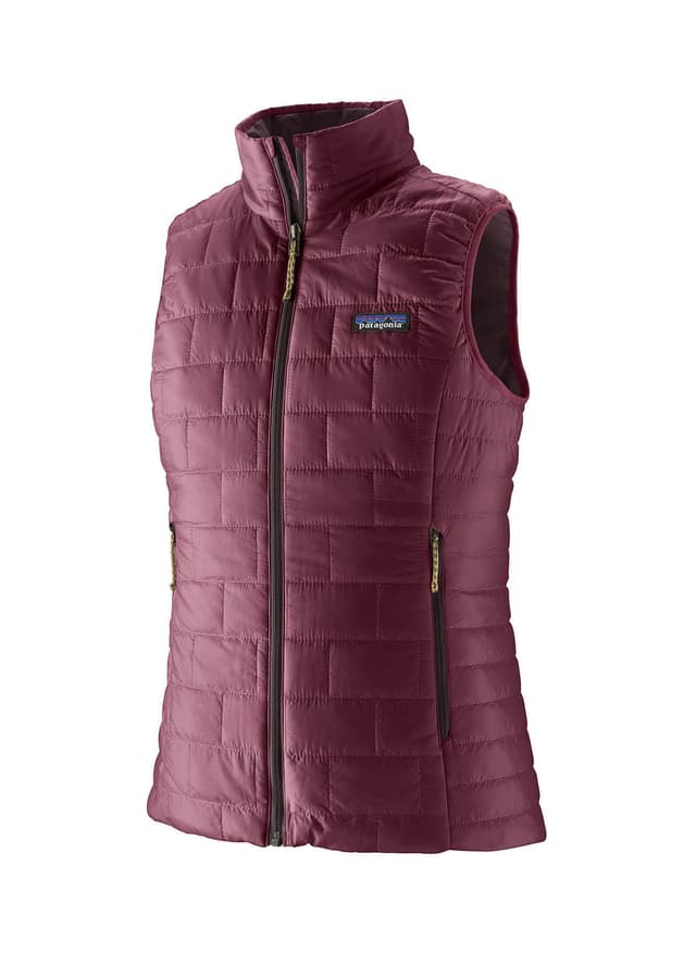 Patagonia Women's Nano Puff Vest F25 - Berry Fig LG