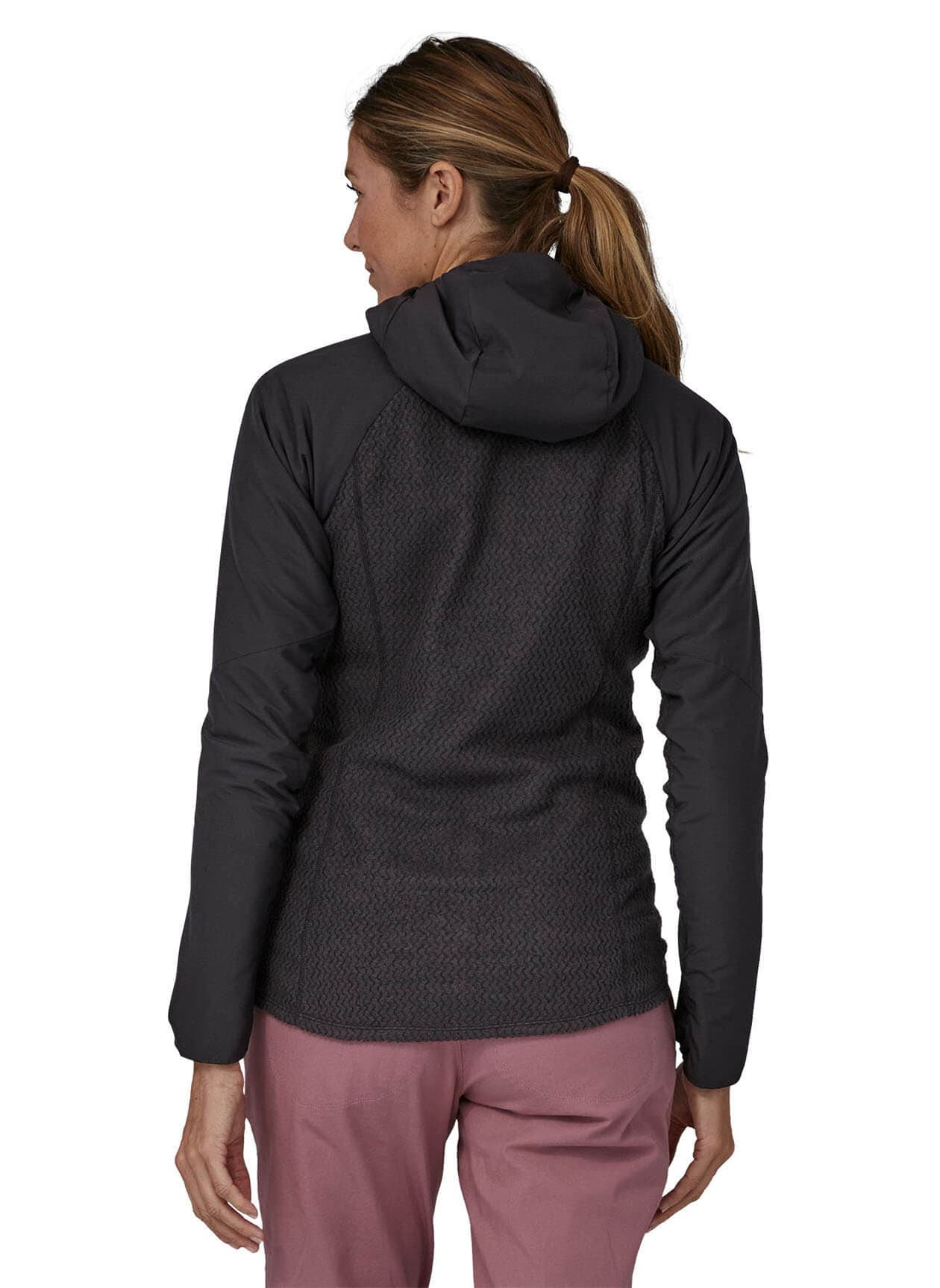 Patagonia Women's Nano-Air Light Hybrid Hoody - Black LG