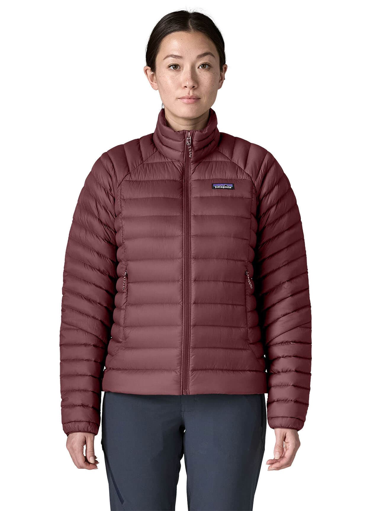 Patagonia Women's Down Sweater - Dark Ruby LG