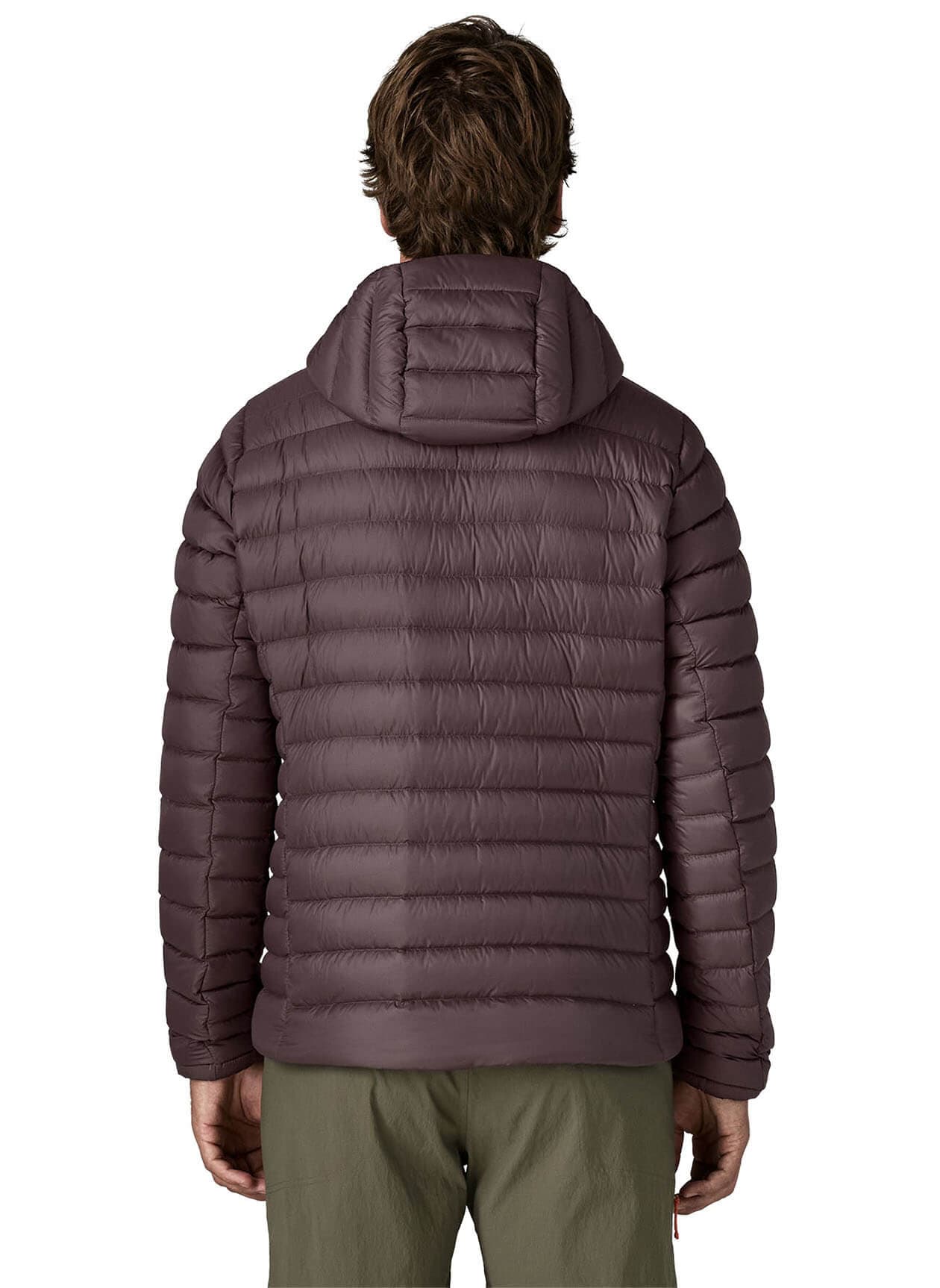 Patagonia Men's Down Sweater Hoodie - Den Brown 3XL