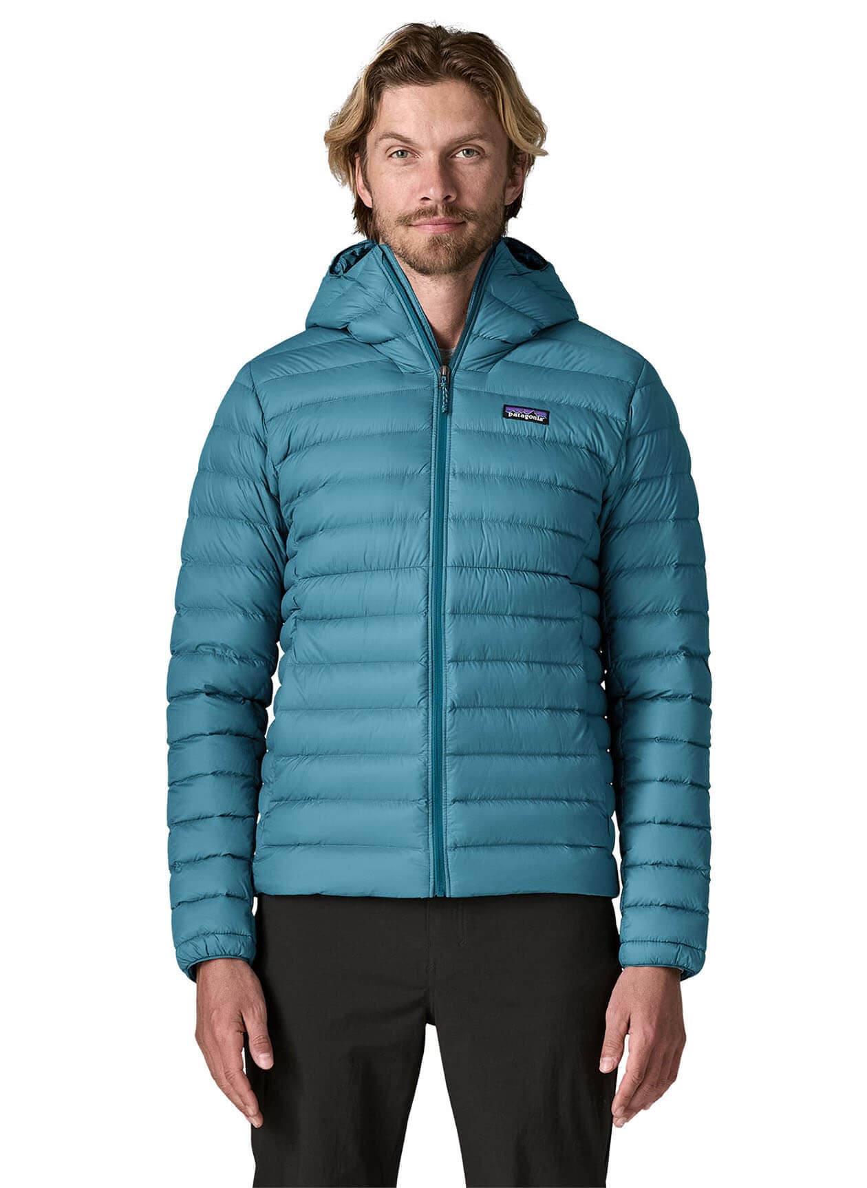 Patagonia Men's Down Sweater Hoodie - Glacial Blue (GLCB) 3XL
