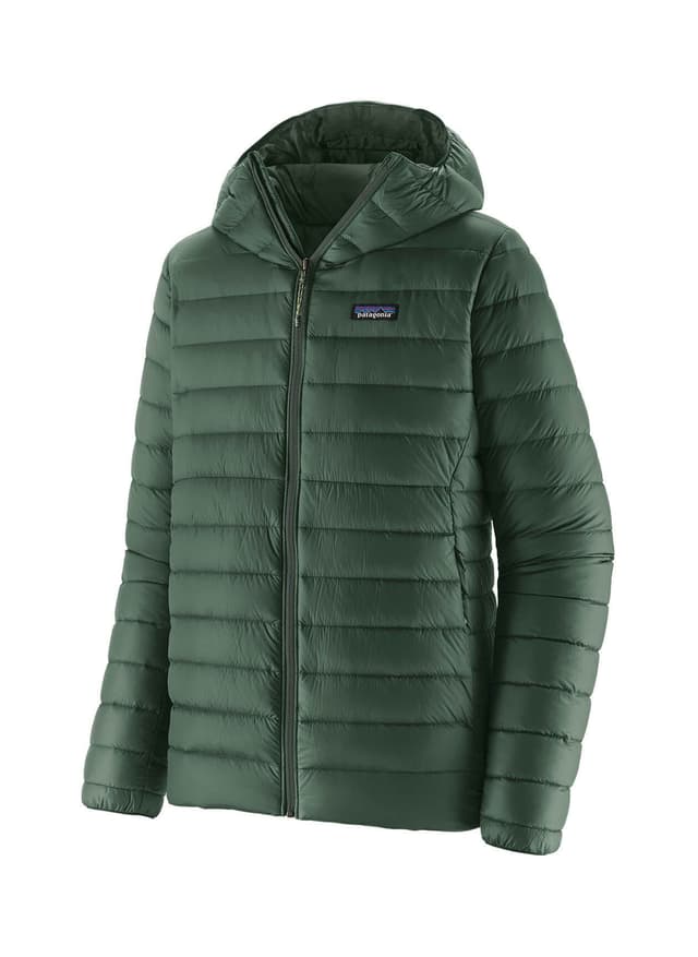 Patagonia Men's Down Sweater Hoodie - Treeline Green 3XL