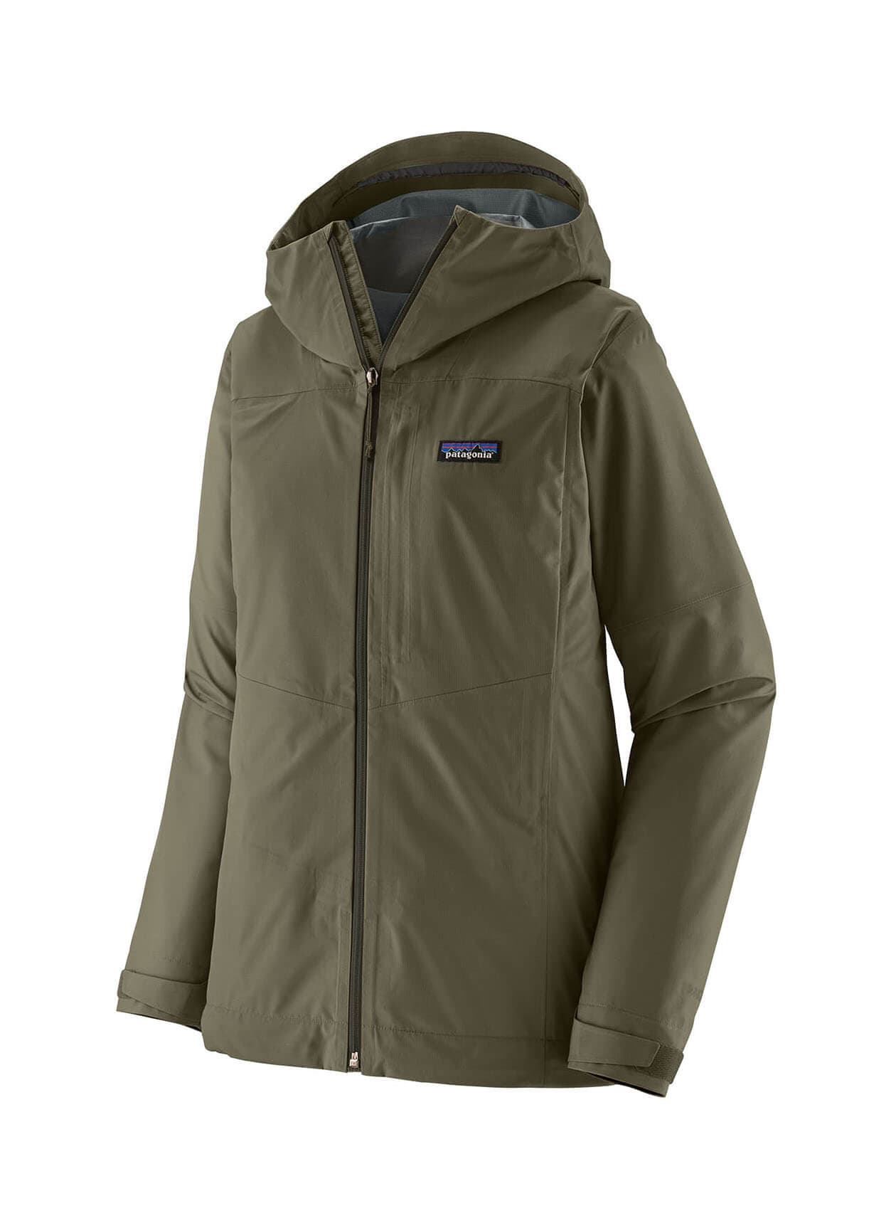 Patagonia Women's Boulder Fork Rain Jacket - Basin Green LG