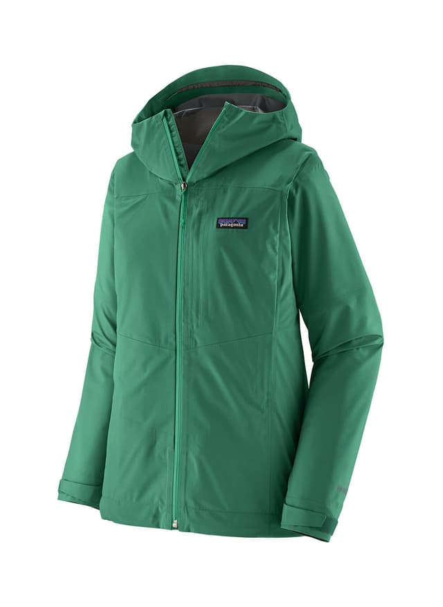 Patagonia Women's Boulder Fork Rain Jacket - Gem Green LG