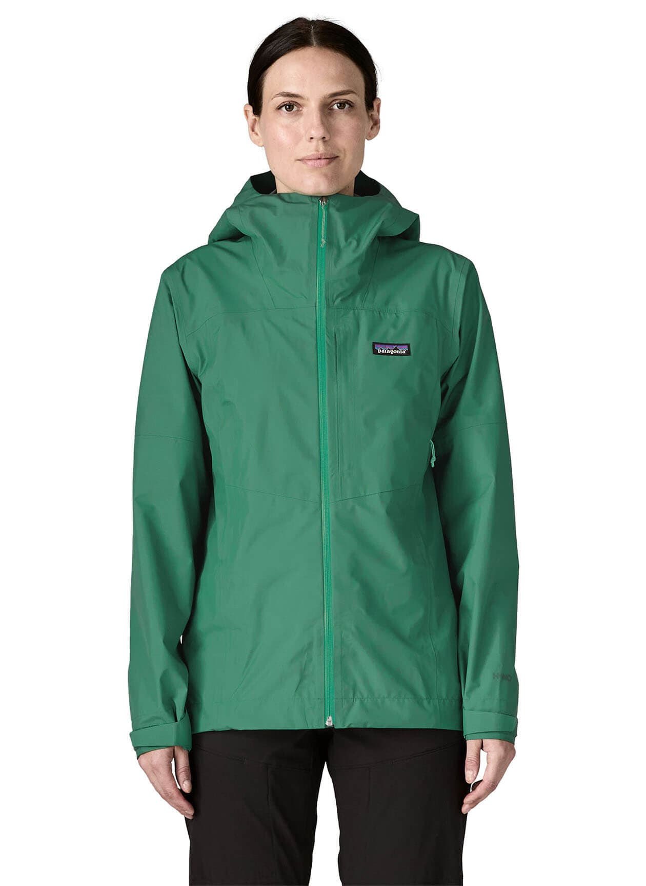 Patagonia Women's Boulder Fork Rain Jacket - Gem Green LG