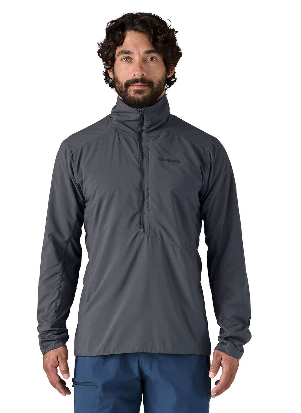 Patagonia Men's Nano-Air Ultralight Pullover - Smolder Blue LG
