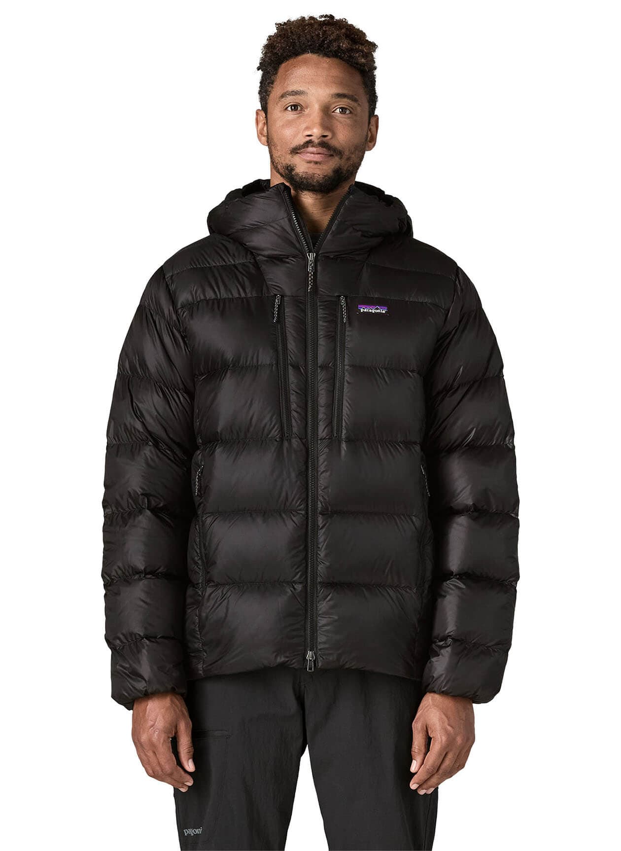 Patagonia Men's Fitz Roy Down Hoody F26 - Black 3XL