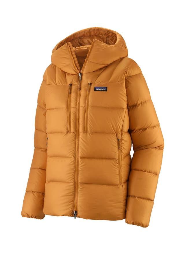 Patagonia Women's Fitz Roy Down Hoody F26 - Yellow LG