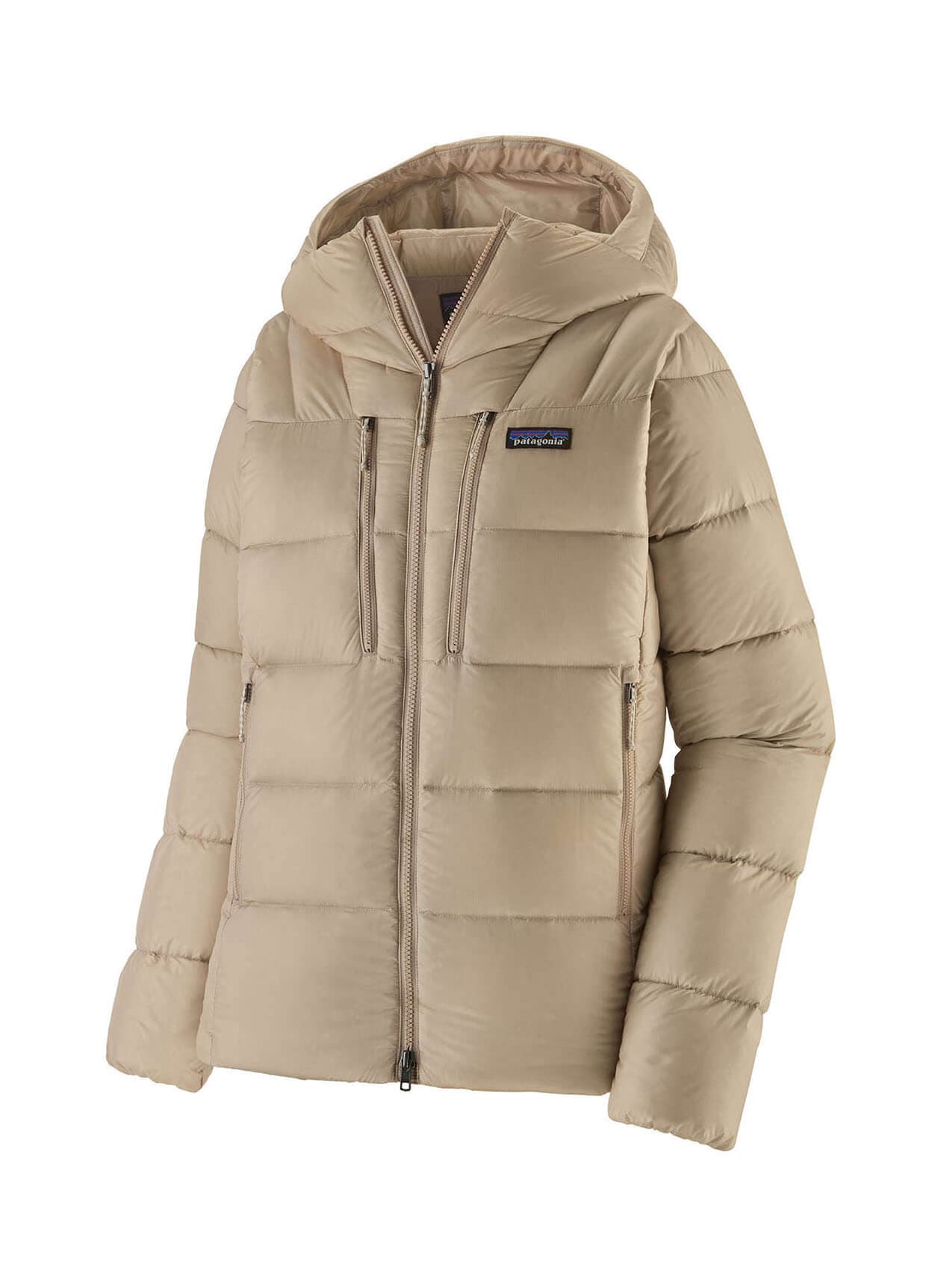 Patagonia Women's Fitz Roy Down Hoody F26 - Brown LG
