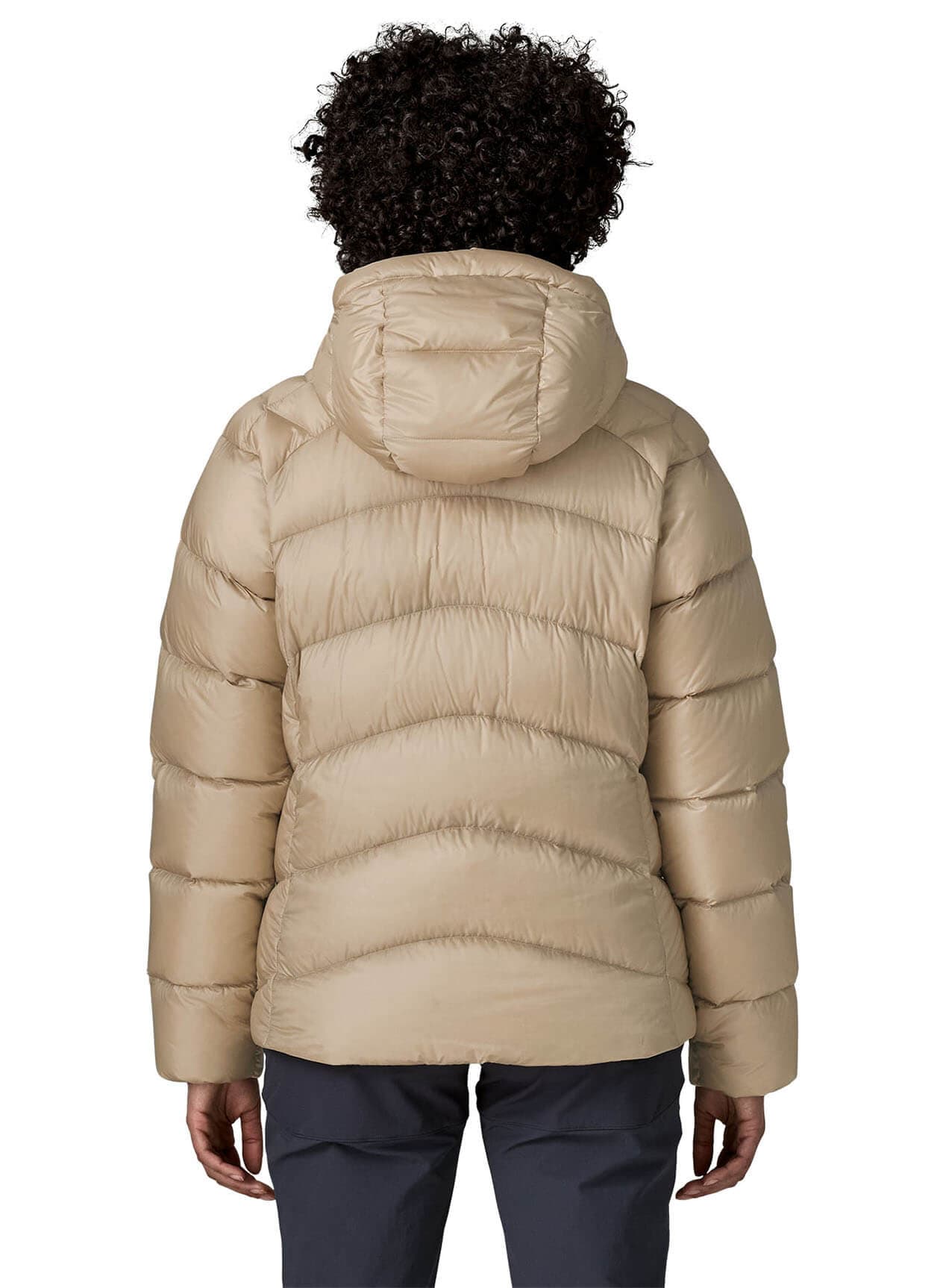 Patagonia Women's Fitz Roy Down Hoody F26 - Brown LG