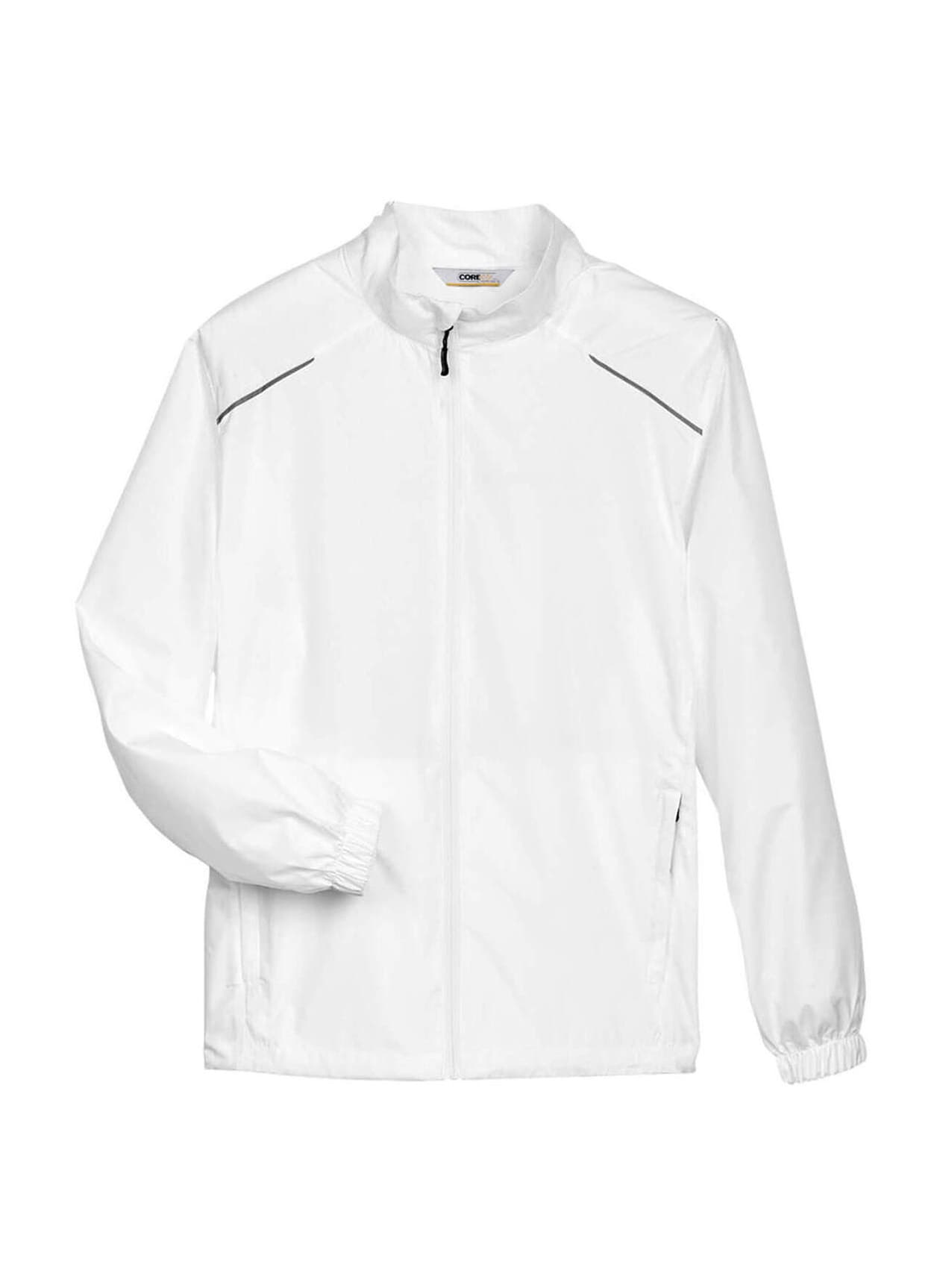 Core 365 Men's Motivate Unlined Lightweight Jacket - White 3XL
