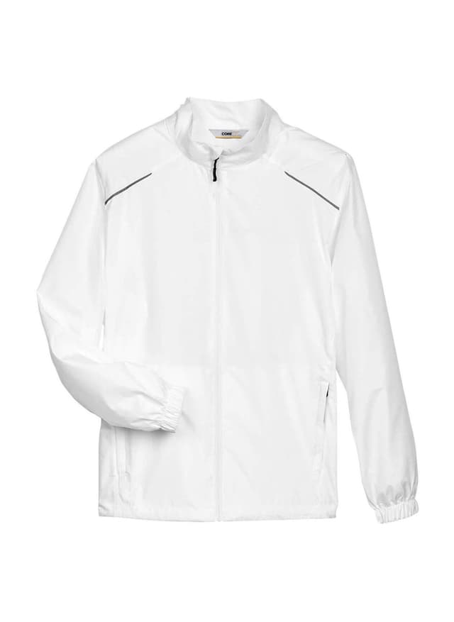 Core 365 Men's Motivate Unlined Lightweight Jacket - White 3XL