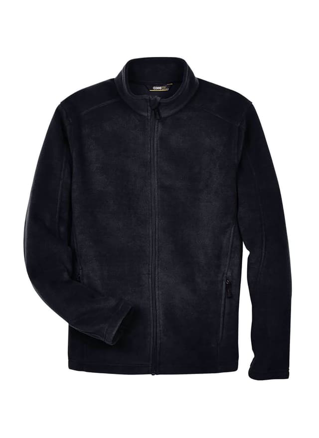 CORE365 Men's Journey Fleece Jacket - Black 3XL