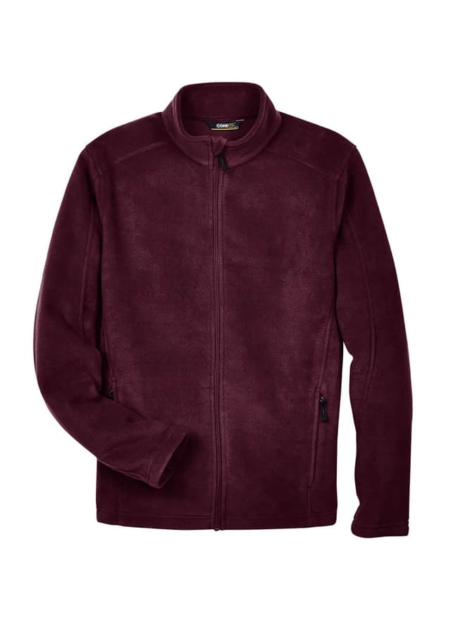 CORE365 Men's Journey Fleece Jacket - Red 3XL