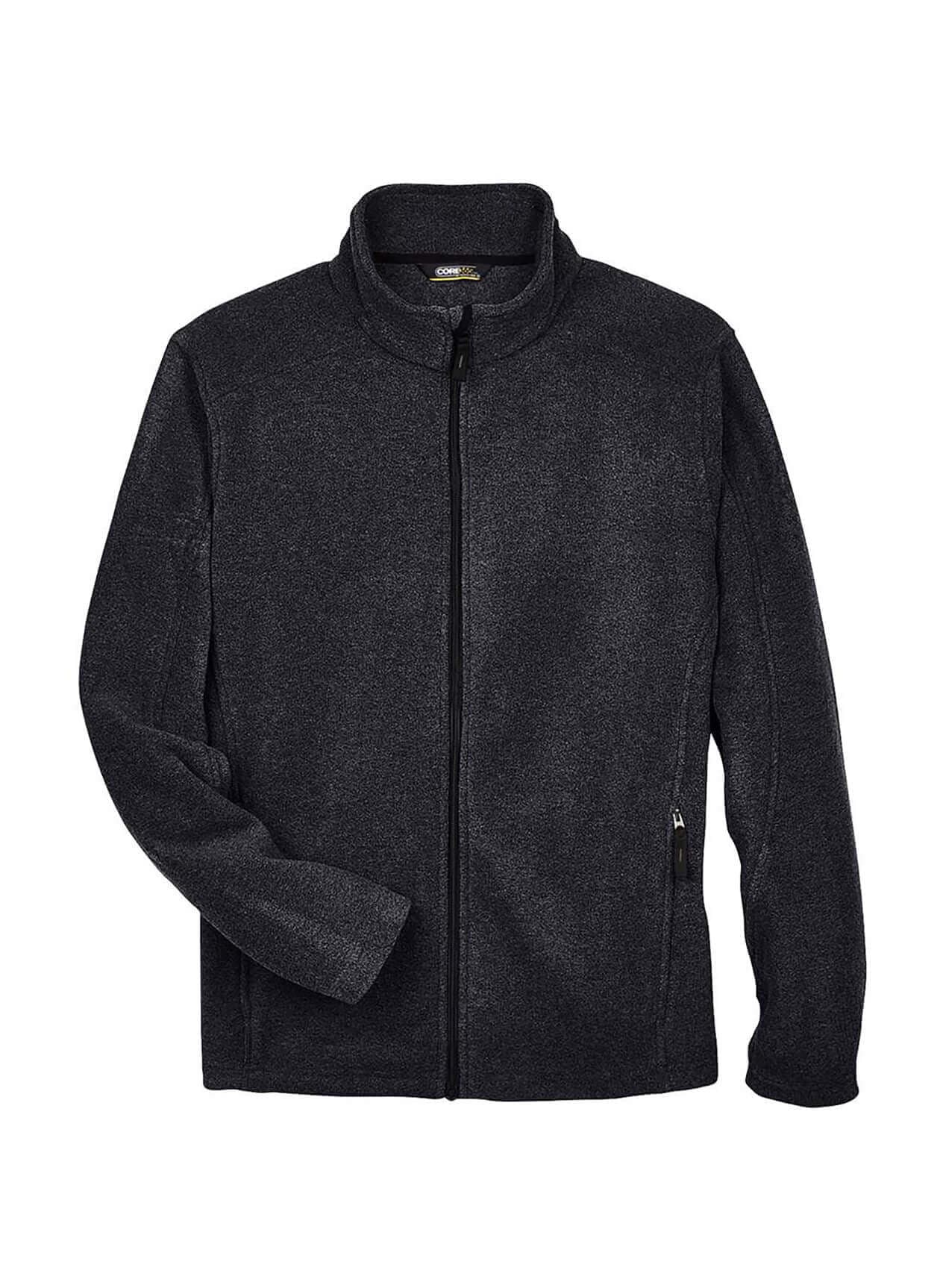 CORE365 Men's Journey Fleece Jacket - Dark Grey 3XL