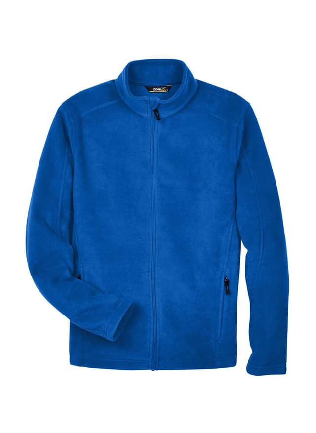 CORE365 Men's Journey Fleece Jacket - Blue 3XL