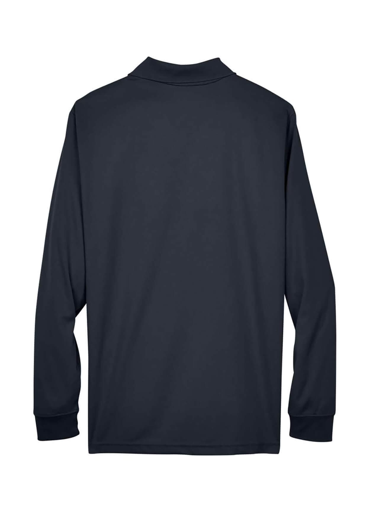 Core 365 Men's North End Long Sleeve Polo - Dark Grey 3XL