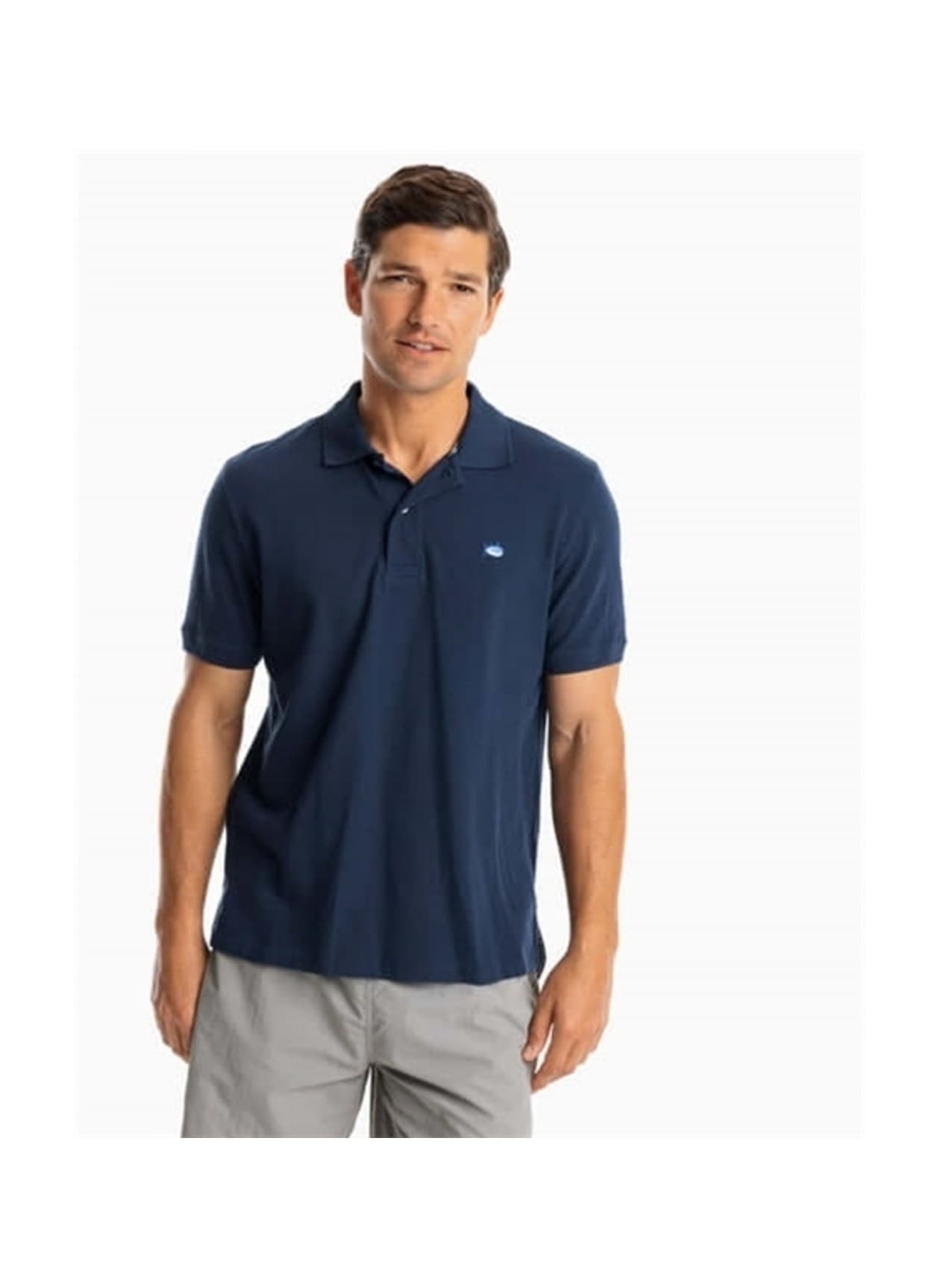 Southern Tide Men's Skipjack Polo - Navy LG