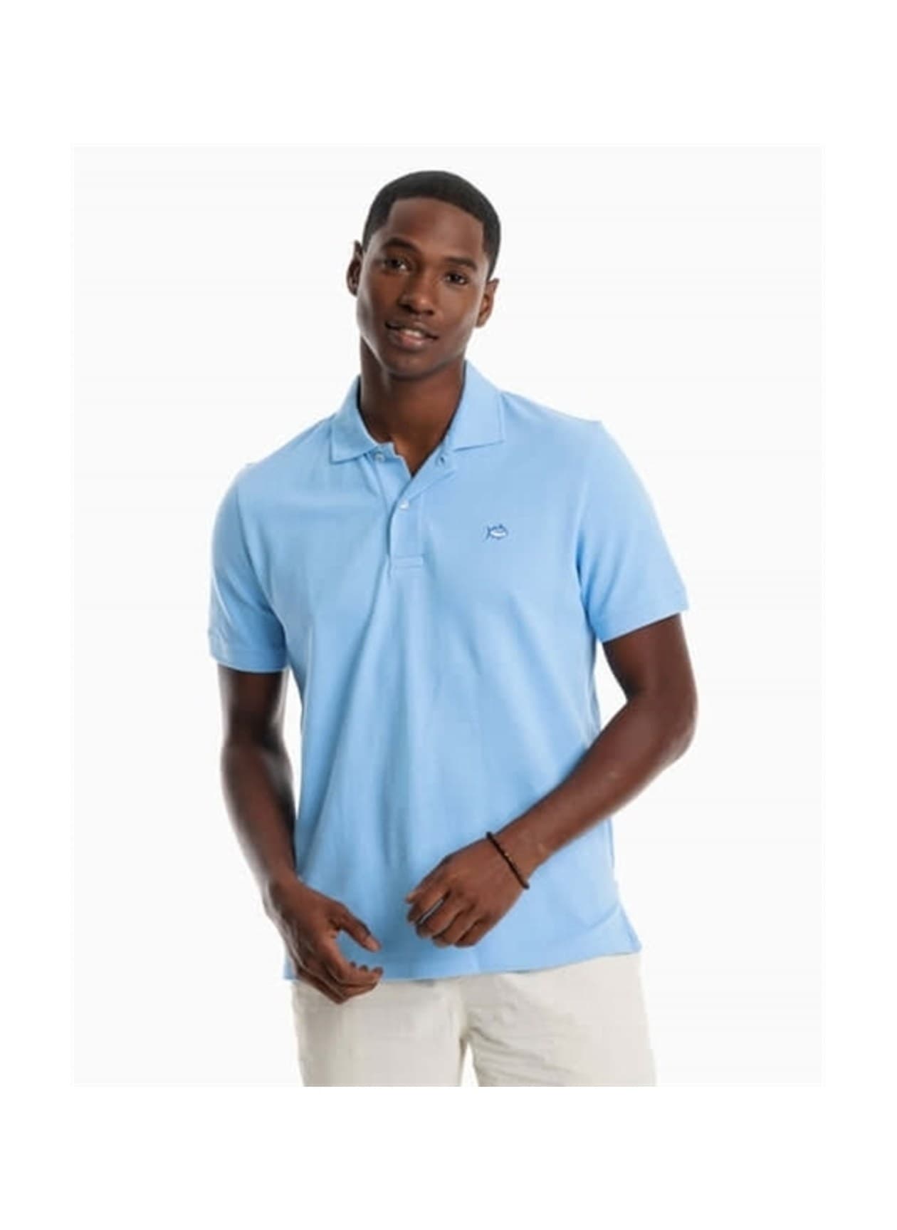 Southern Tide Men's Skipjack Polo - Ocean Channel LG