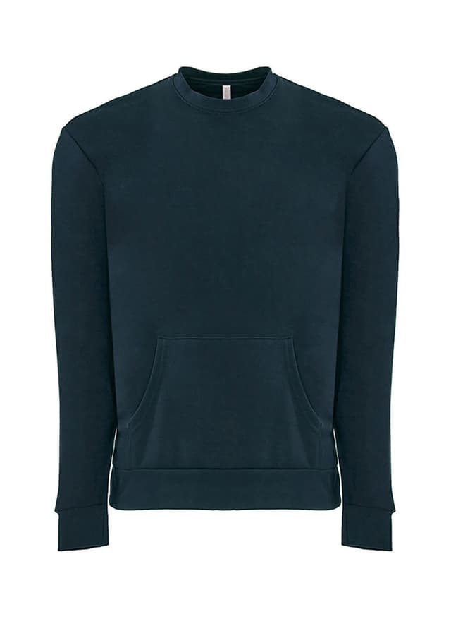 Next Level Unisex Santa Cruz Pocket Sweatshirt - Navy 3XL