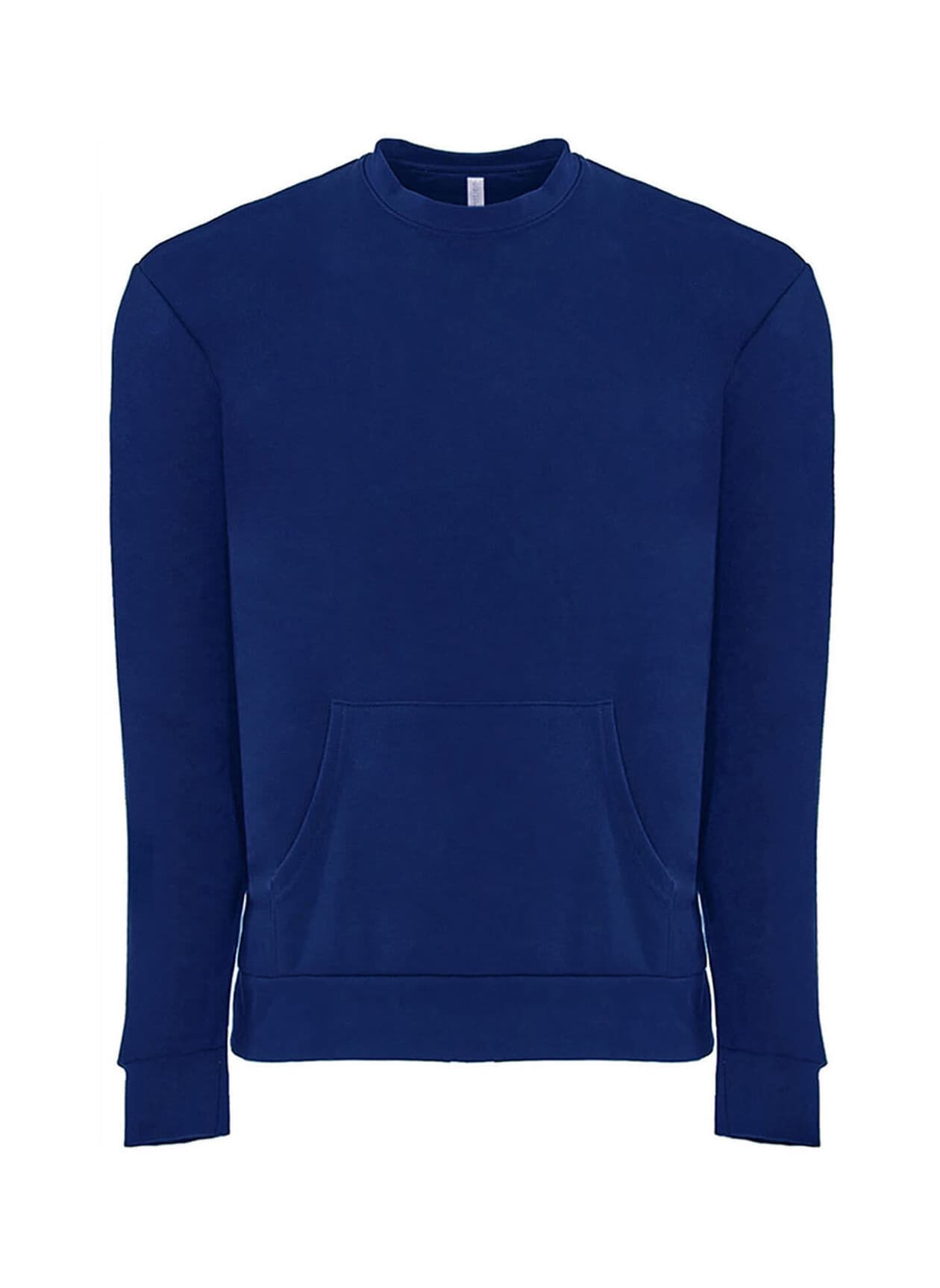 Next Level Unisex Santa Cruz Pocket Sweatshirt - Blue 3XL