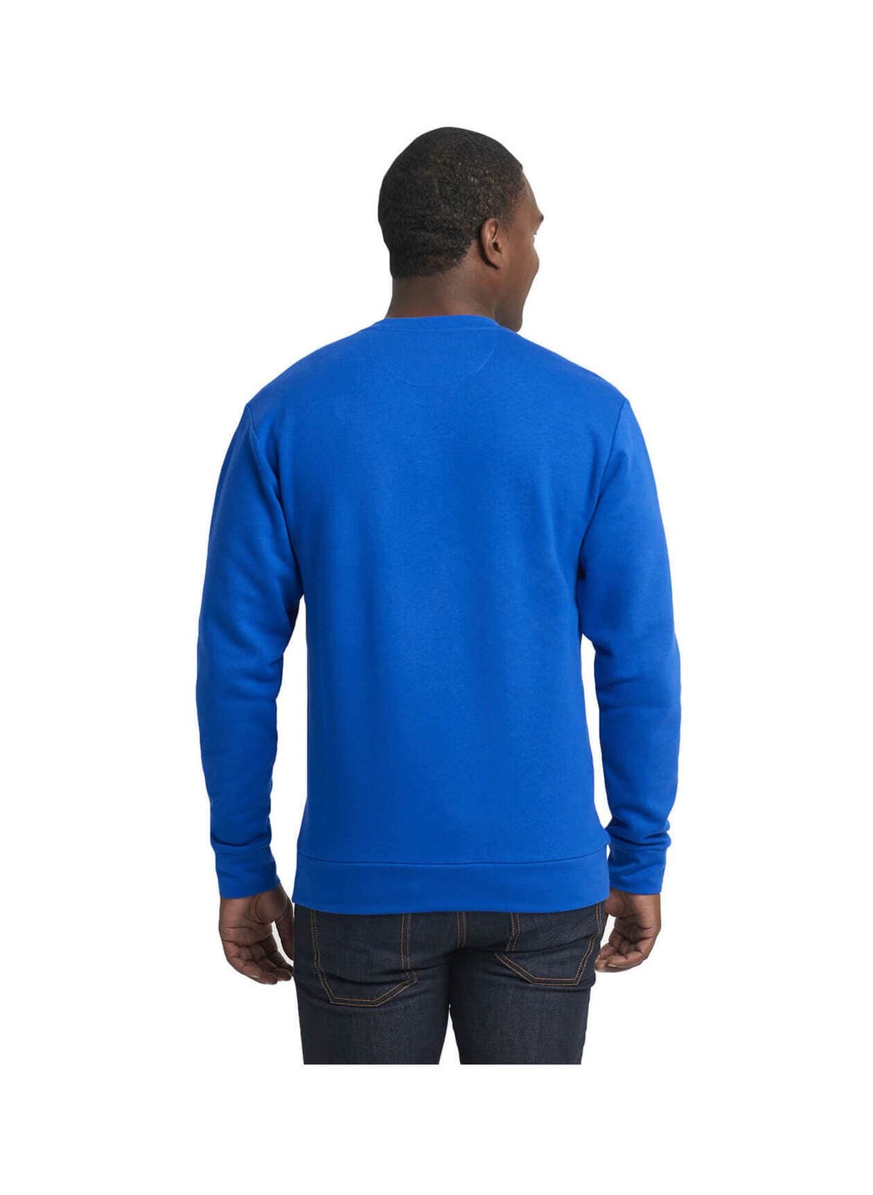 Next Level Unisex Santa Cruz Pocket Sweatshirt - Blue 3XL