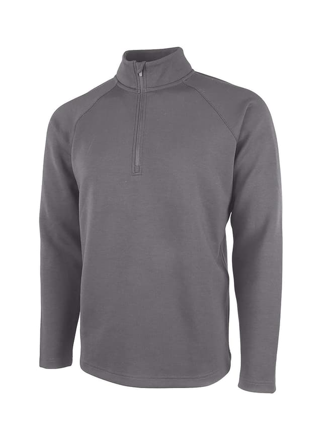 Charles River Men's Seaport Quarter Zip - Light Grey 3XL