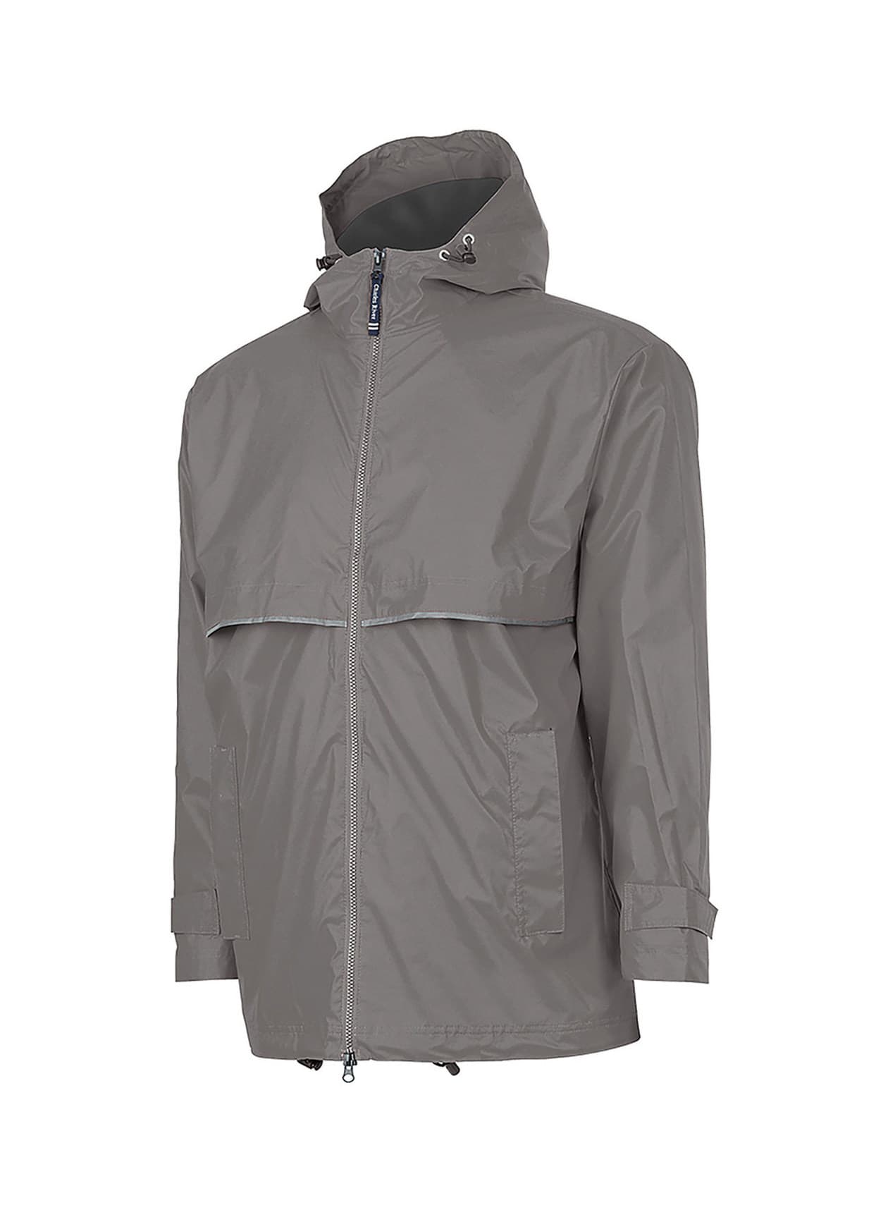 Charles River Men's New Englander Rain Jacket - Dark Grey 3XL