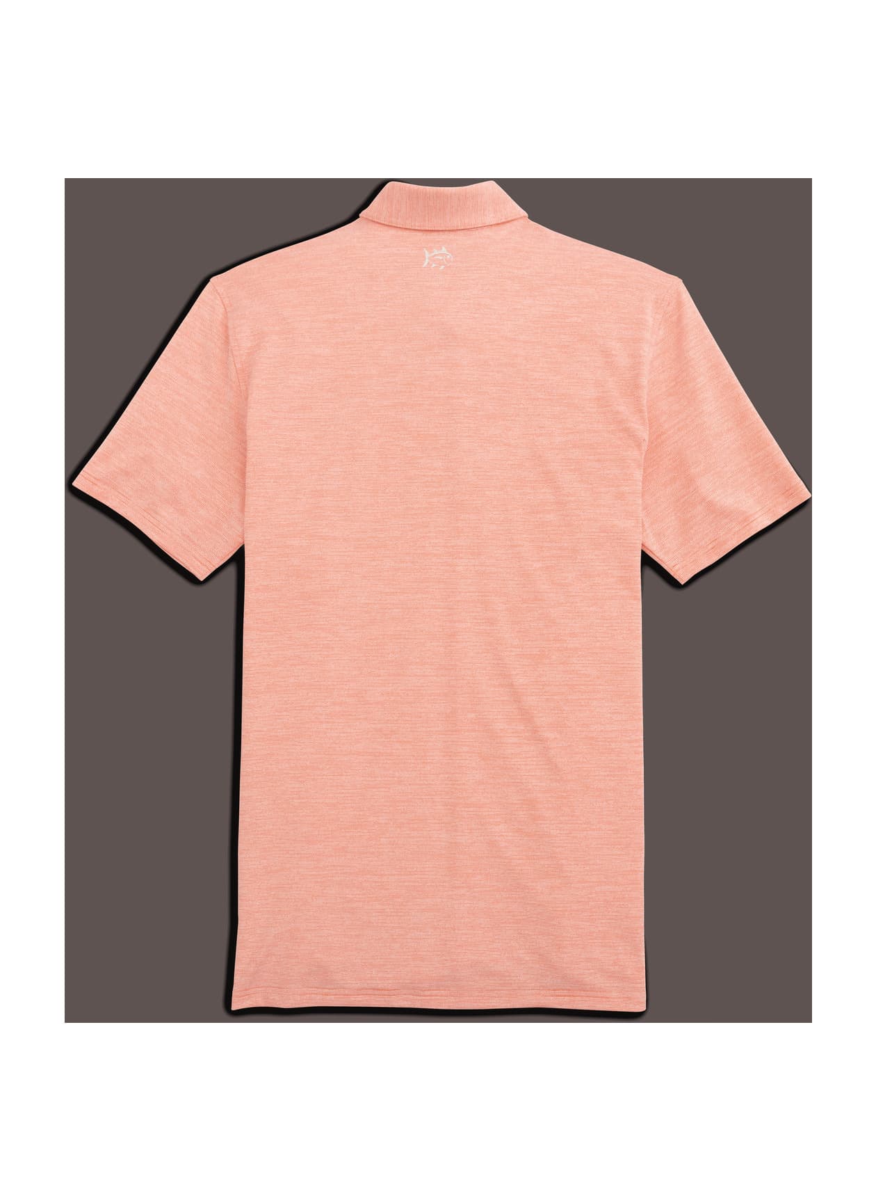 Southern Tide Men's Driver Spacedye Performance Polo - Endzone Orange LG