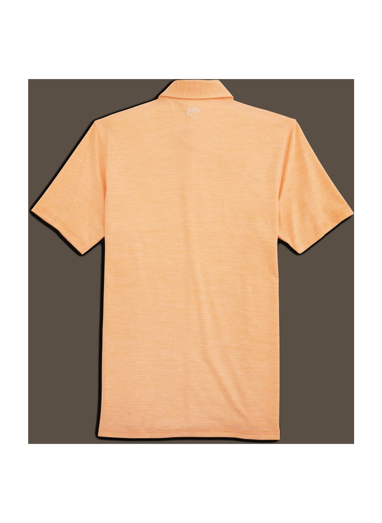 Southern Tide Men's Driver Spacedye Performance Polo - Rocky Top Orange LG