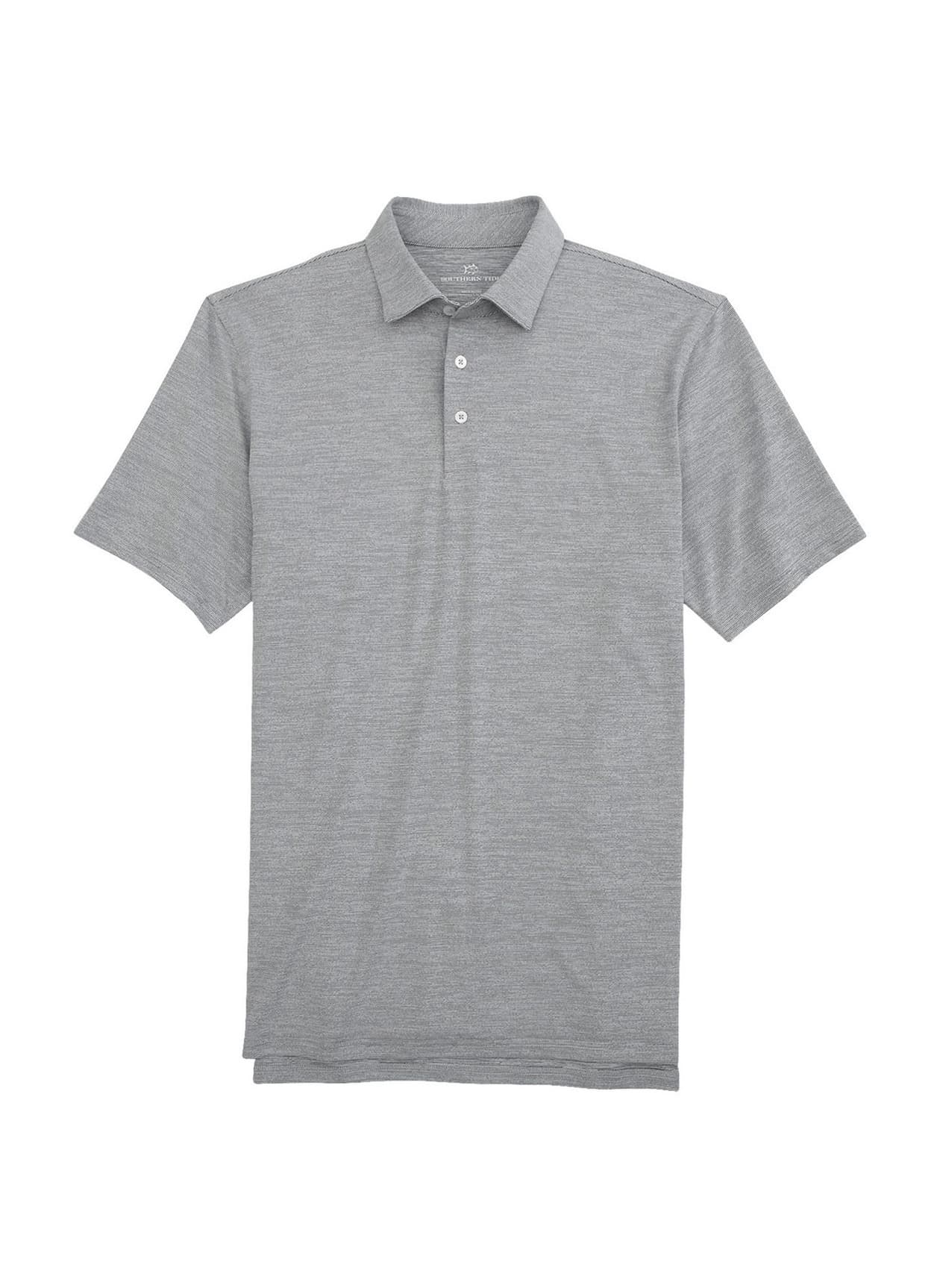 Southern Tide Men's Driver Spacedye Performance Polo - Navy LG