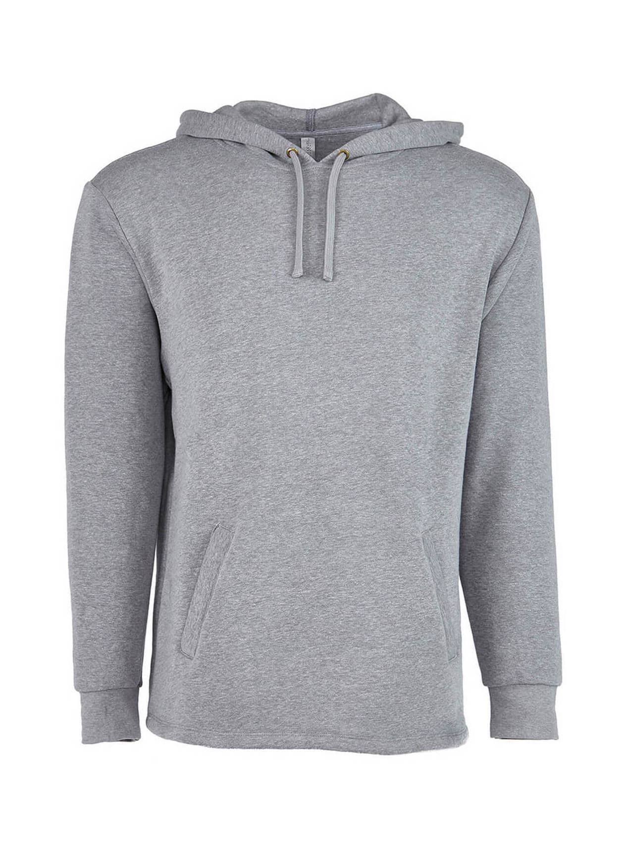 Next Level Unisex Malibu Welt Pocket Hoodie - Light Grey 3XL