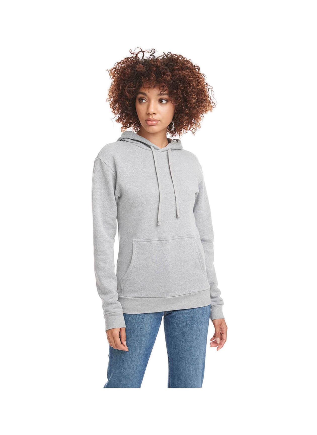 Next Level Unisex Malibu Pullover Hoodie - Light Grey 3XL