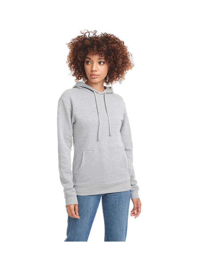 Next Level Unisex Malibu Pullover Hoodie - Light Grey 3XL