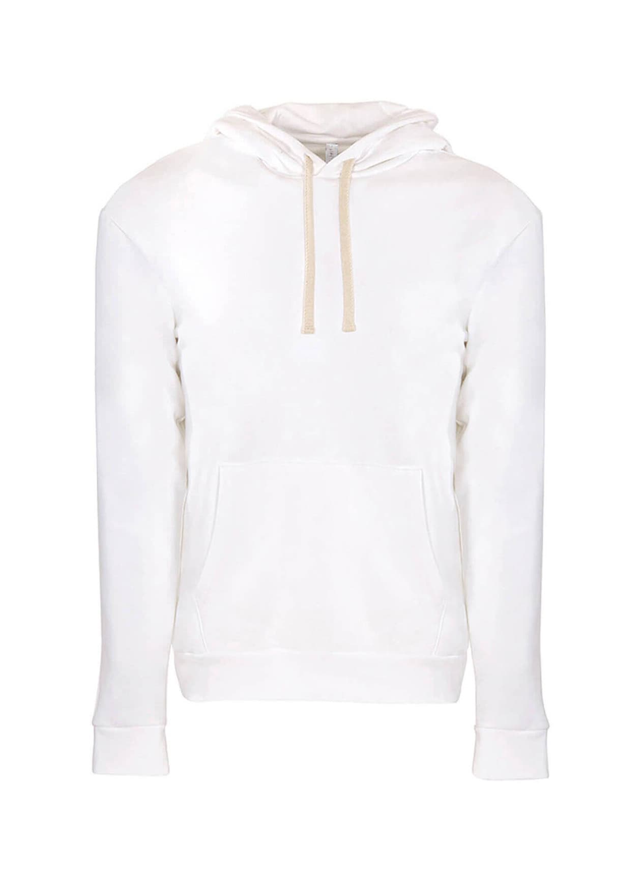 Next Level Unisex Santa Barbara Pullover Hoodie - White (WHT) 3XL