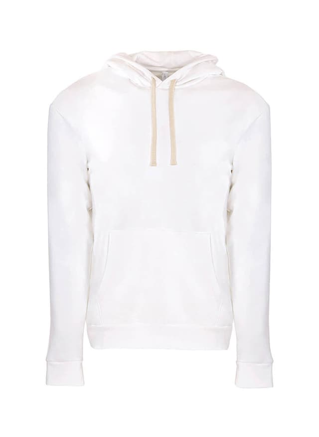 Next Level Unisex Santa Barbara Pullover Hoodie - White (WHT) 3XL