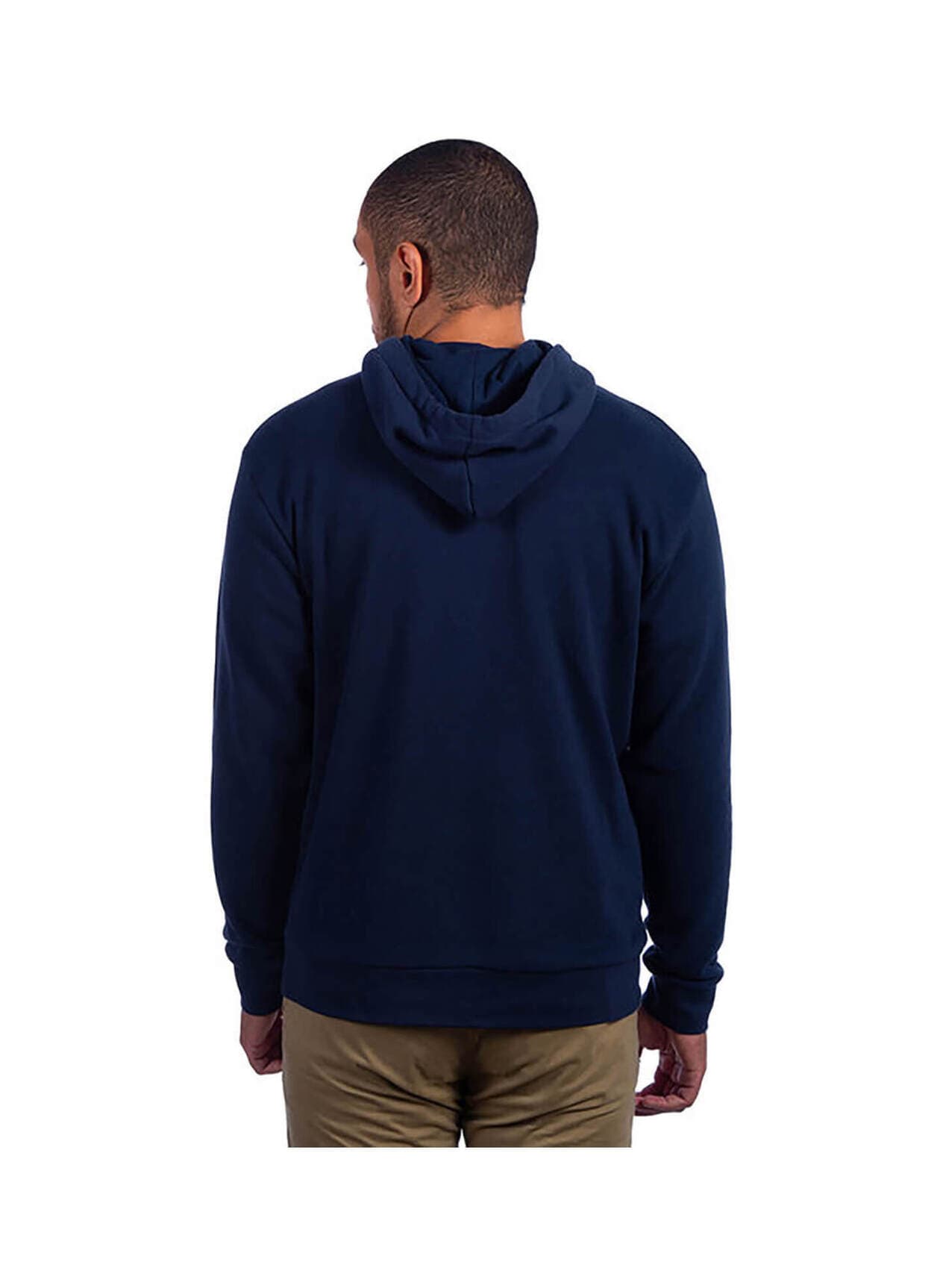 Next Level Unisex Sueded French Terry Pullover Hoodie - Navy 3XL