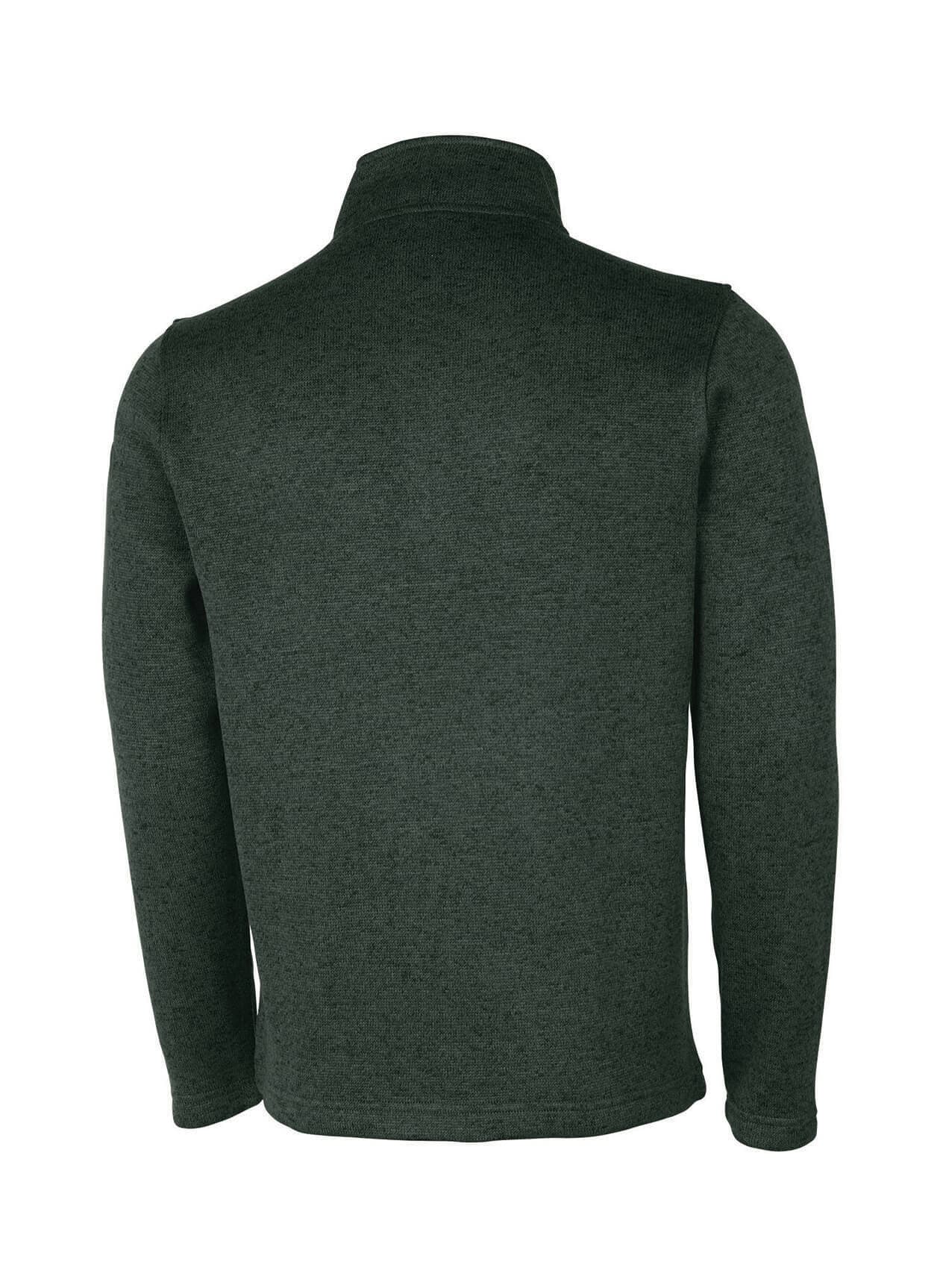 Charles River Men's Heathered Fleece Pullover - Green 3XL