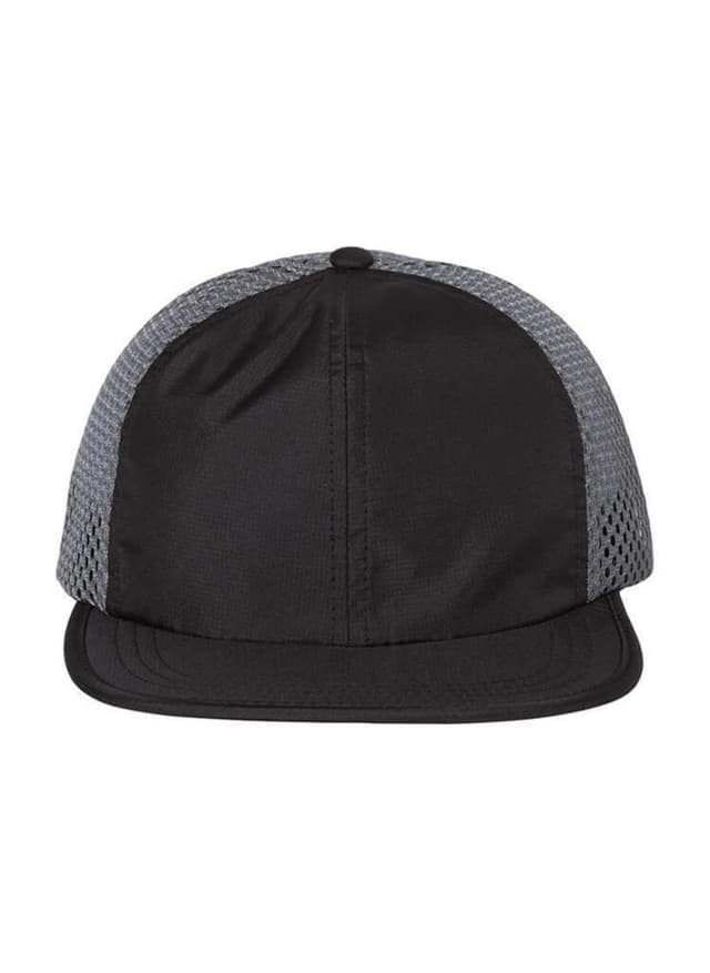 Richardson Rouge Wide Set Mesh Hat - Black,Light Grey MISC