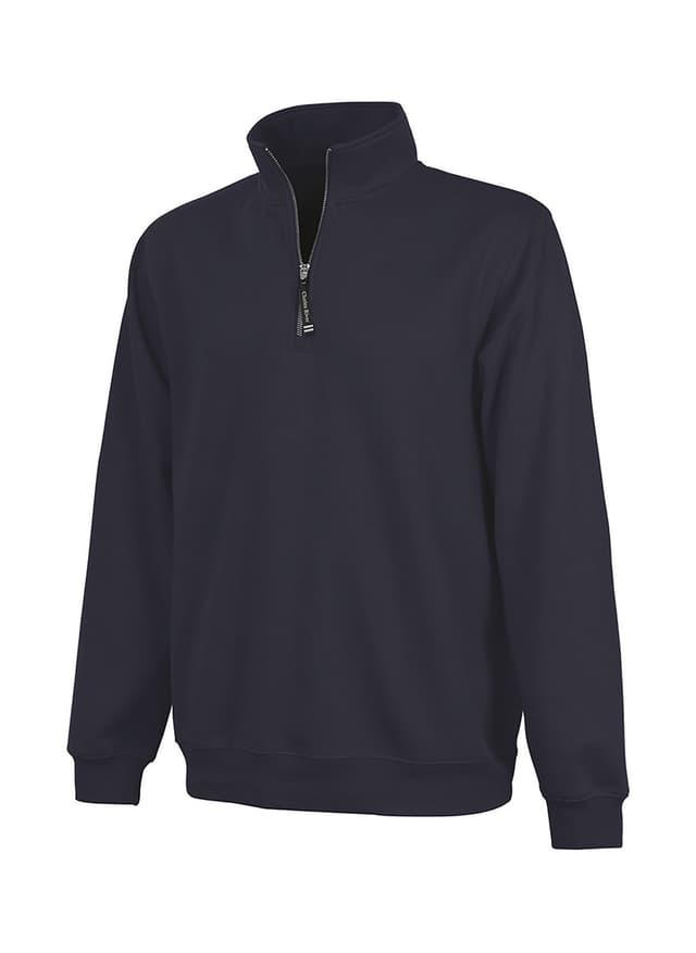 Charles River Unisex Crosswind Quarter-Zip Sweatshirt - Navy (040) 3XL