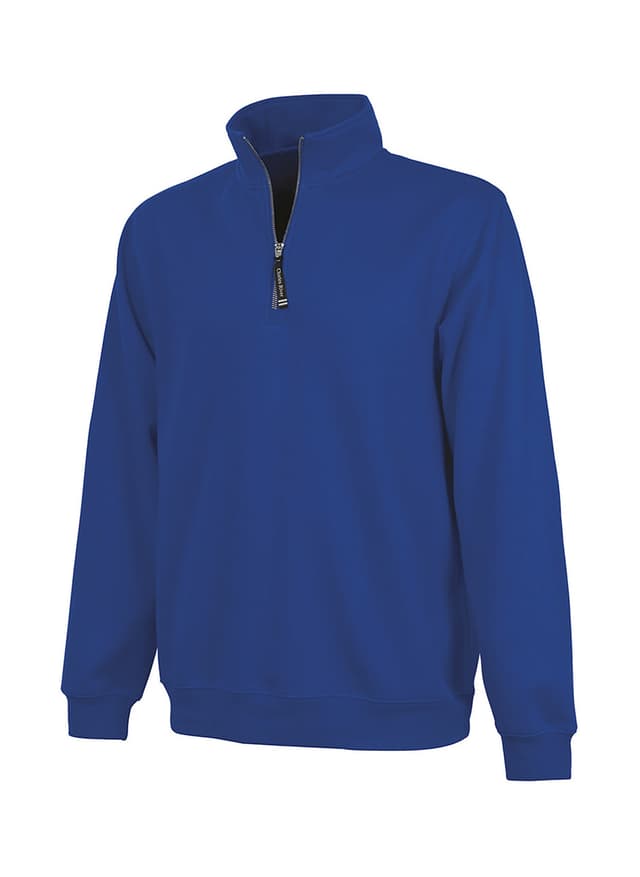 Charles River Unisex Crosswind Quarter-Zip Sweatshirt - Blue 3XL