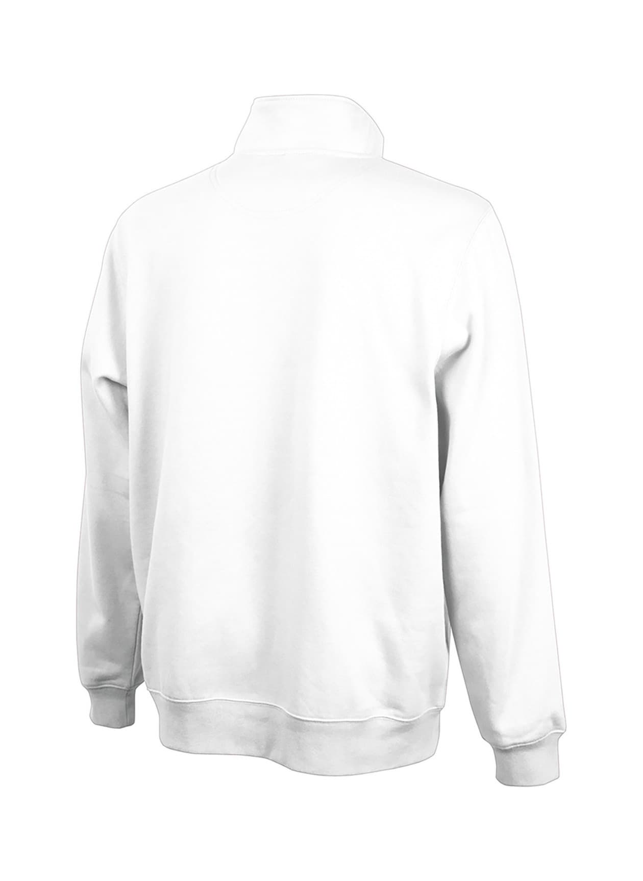 Charles River Unisex Crosswind Quarter-Zip Sweatshirt - White (080) 3XL