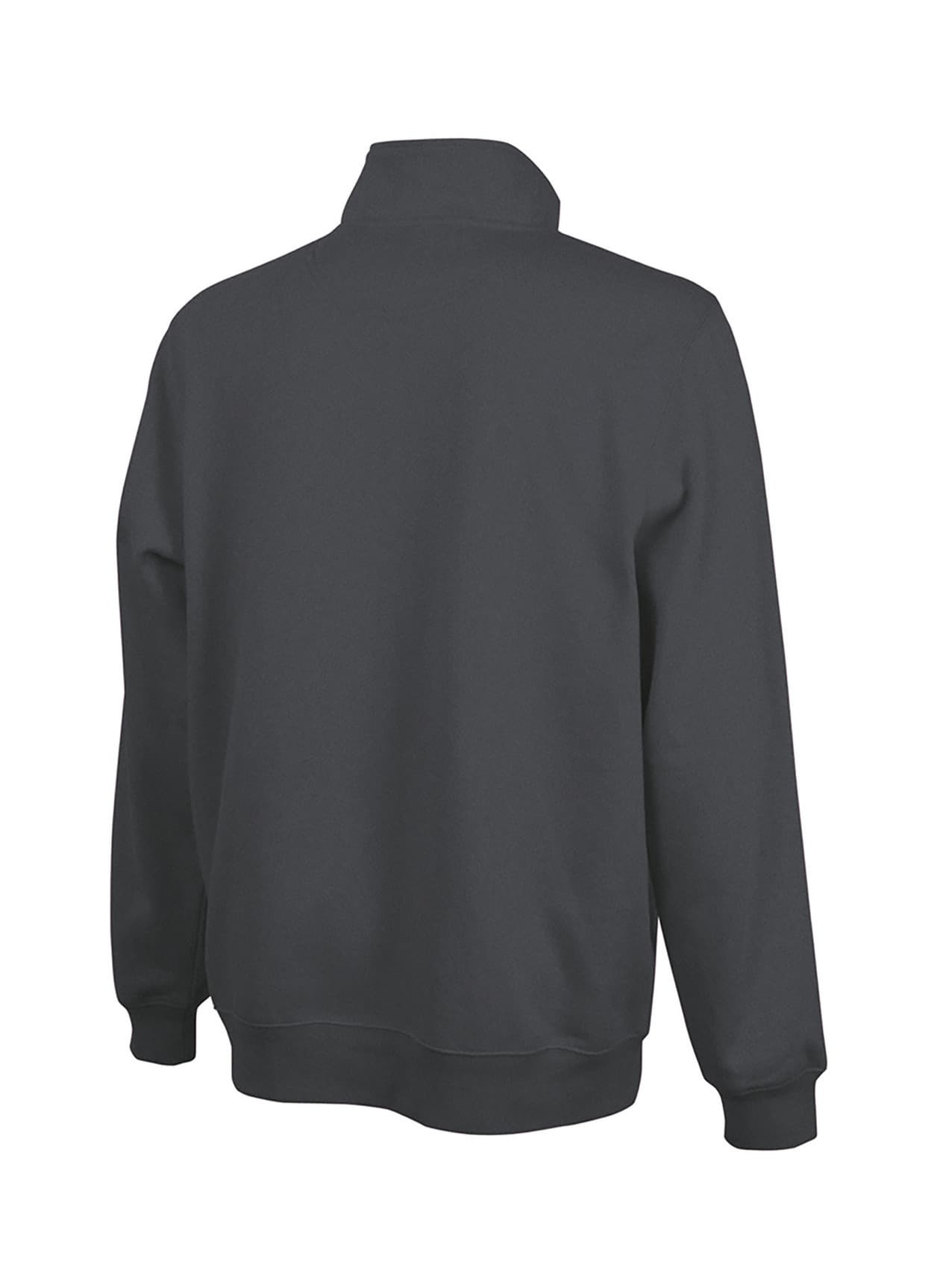 Charles River Unisex Crosswind Quarter-Zip Sweatshirt - Dark Grey 3XL