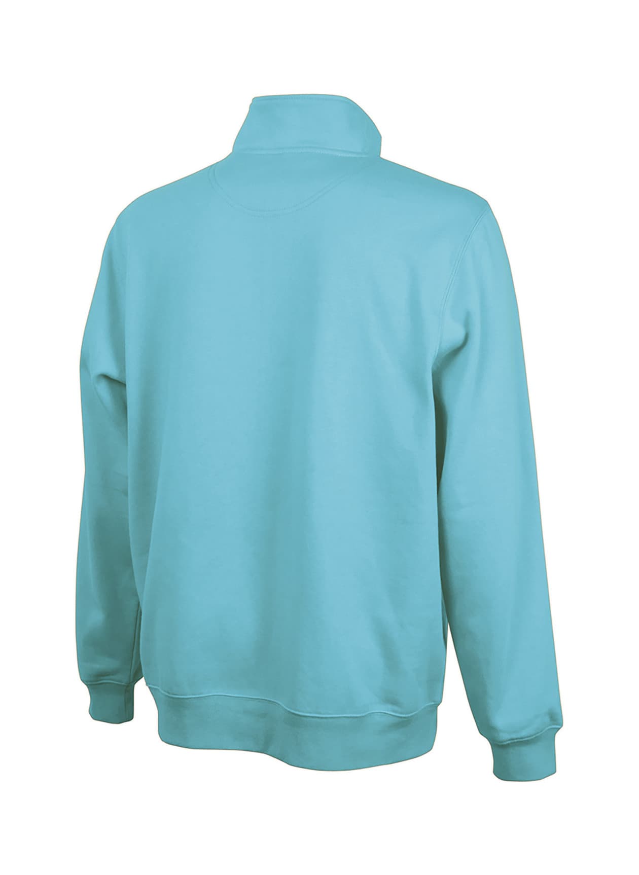 Charles River Unisex Crosswind Quarter-Zip Sweatshirt - Cyan 3XL