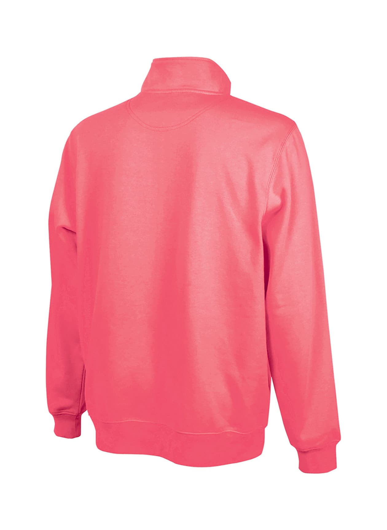 Charles River Unisex Crosswind Quarter-Zip Sweatshirt - Pink 3XL