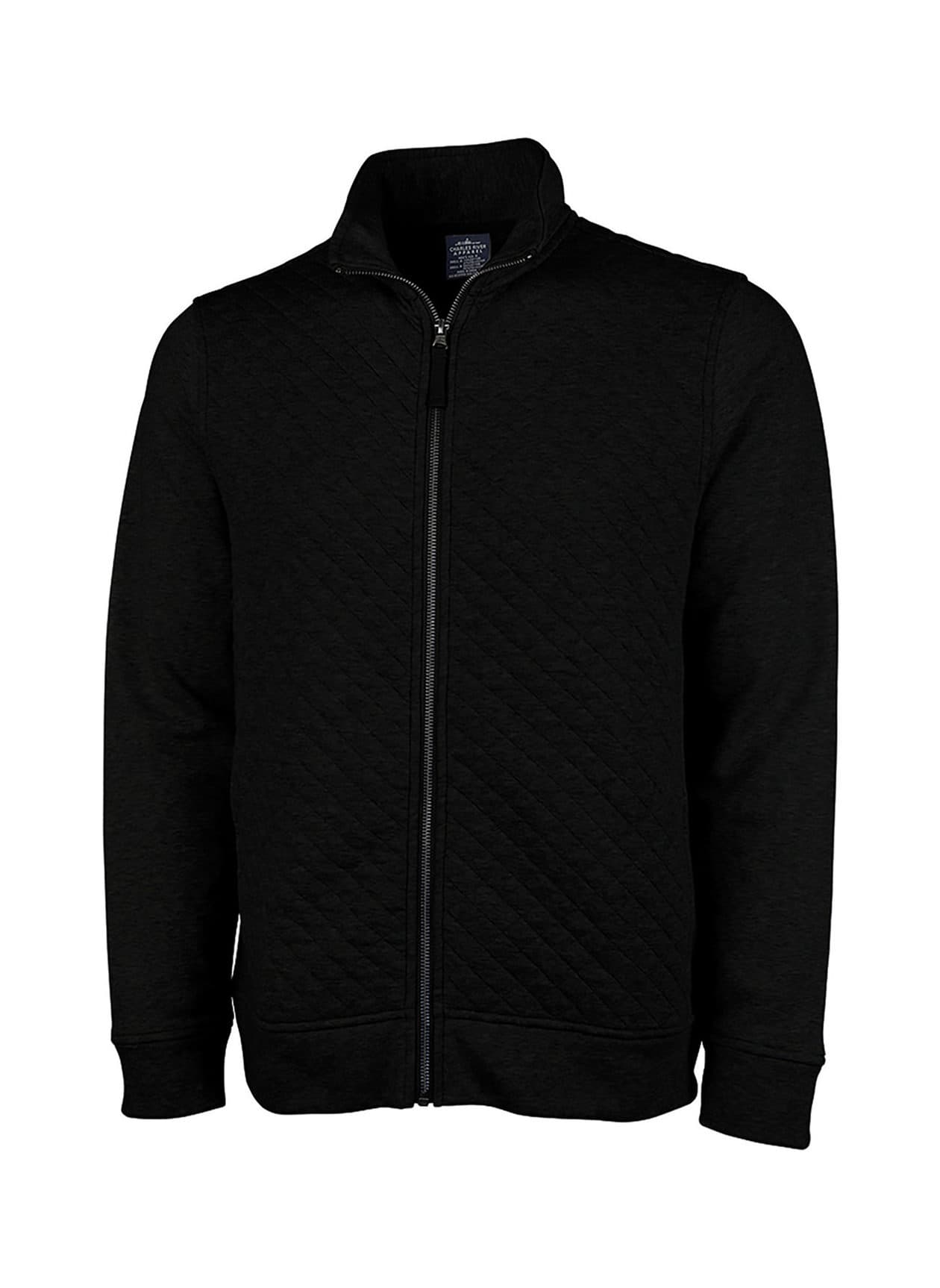 Charles River Men's Franconia Quilted Jacket - Black 3XL