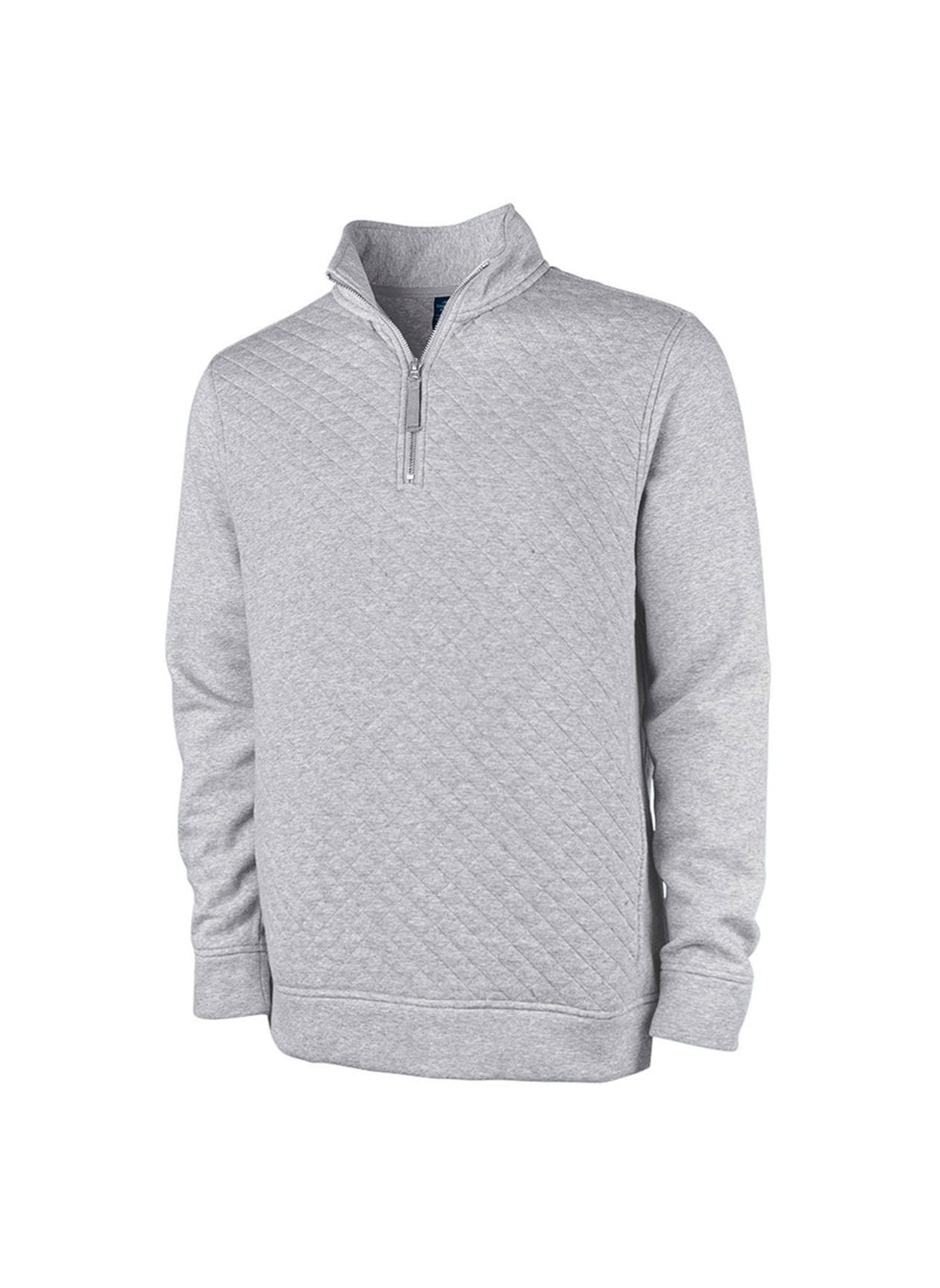 Charles River Men's Franconia Pullover - Light Grey 3XL