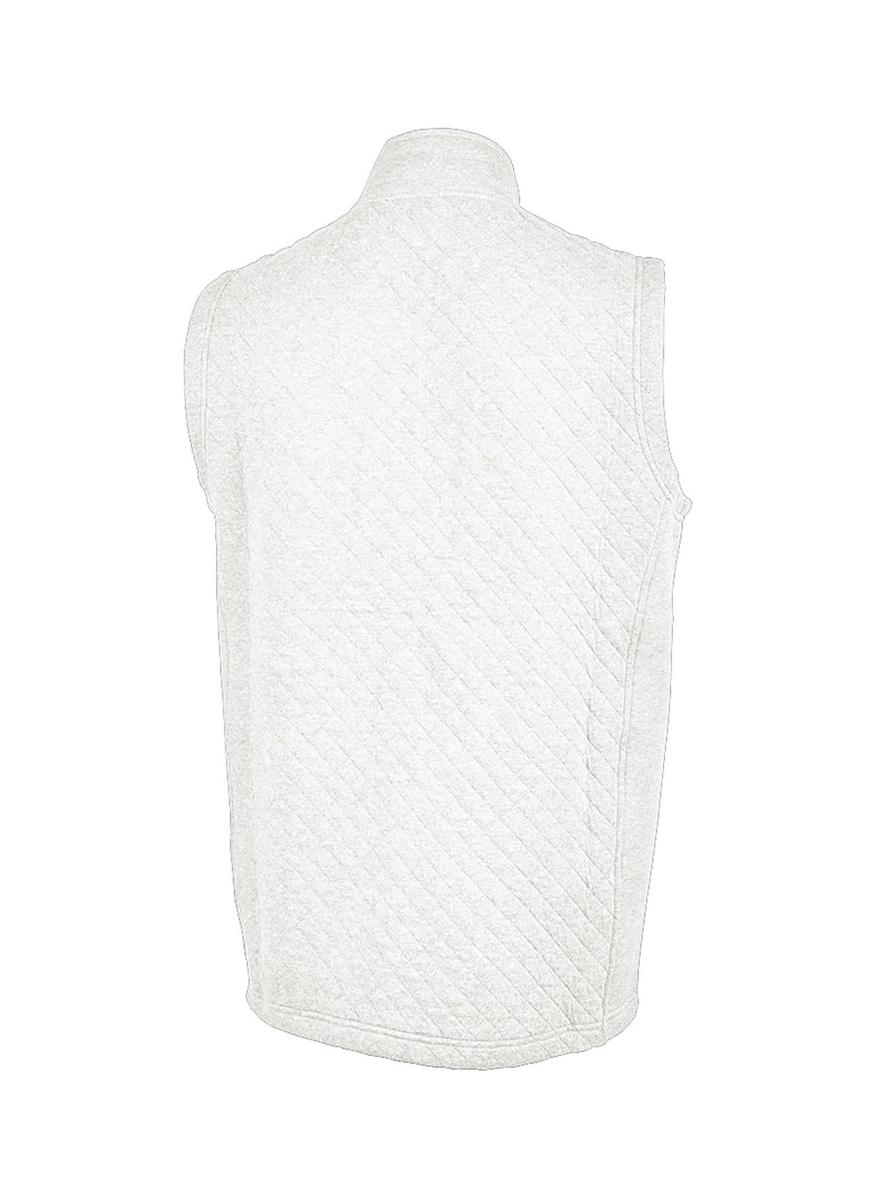 Charles River Men's Franconia Quilted Vest - White 3XL