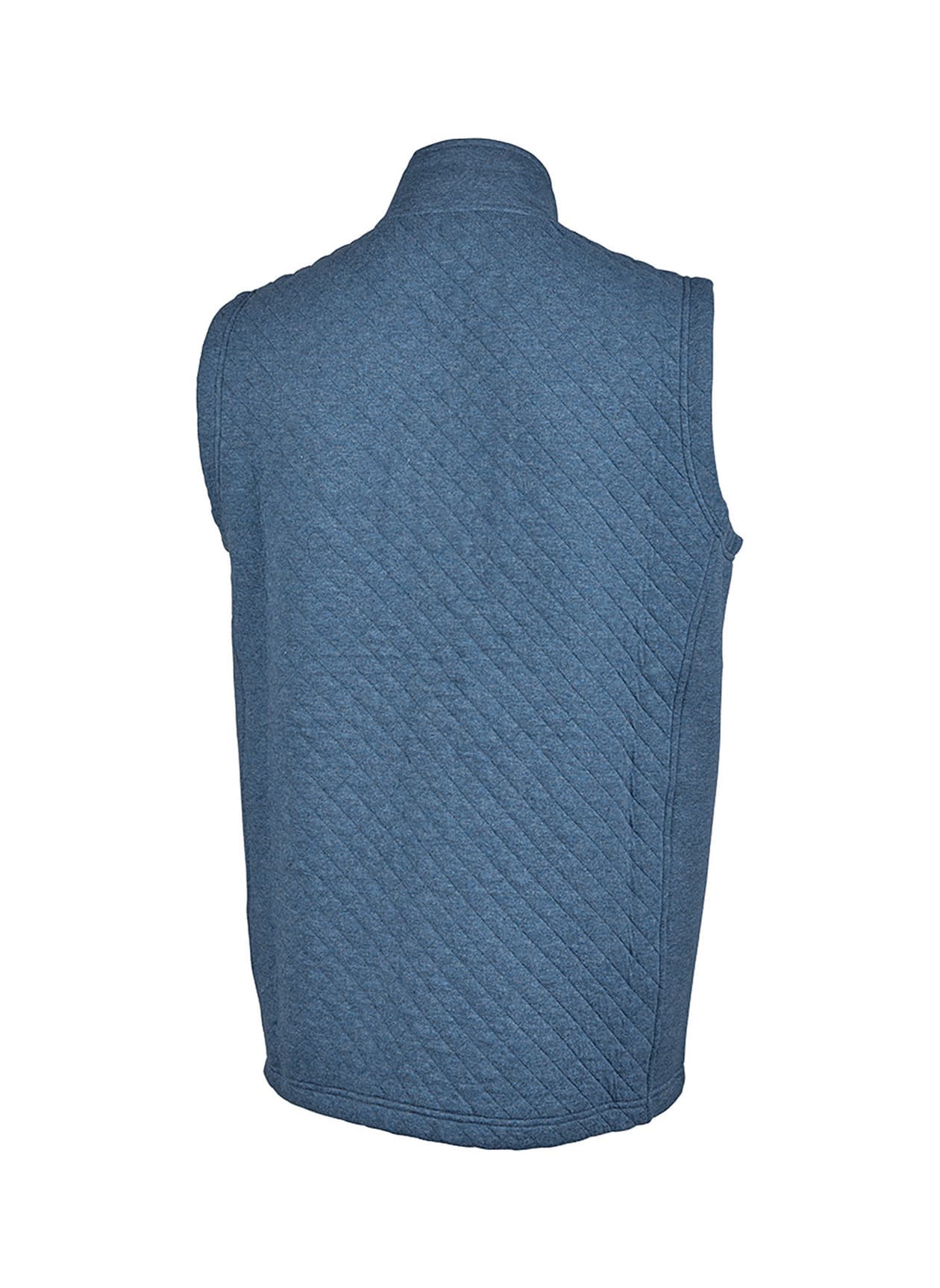Charles River Men's Franconia Quilted Vest - Blue 3XL